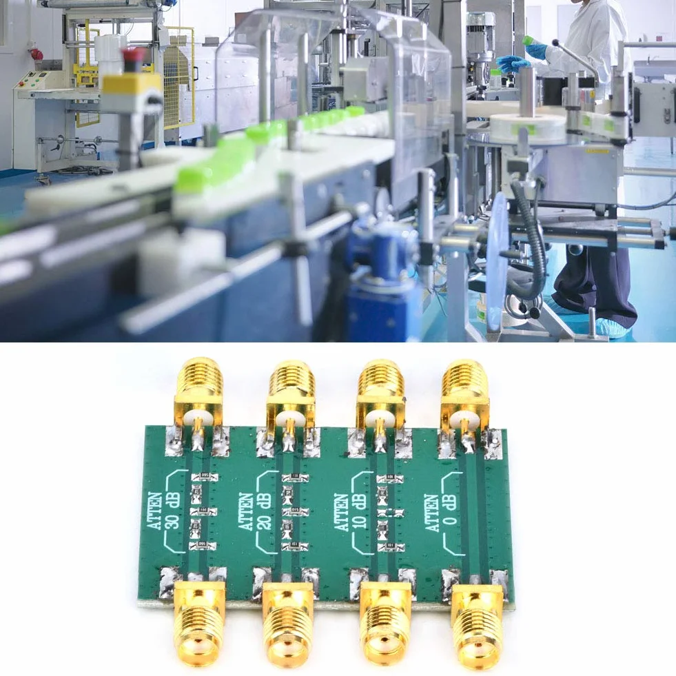 Attenuatore RF Fisso 50 Ohm SMA Femmina DC 4.0 GHz 200mW Attenuazione 10 20 30 dB