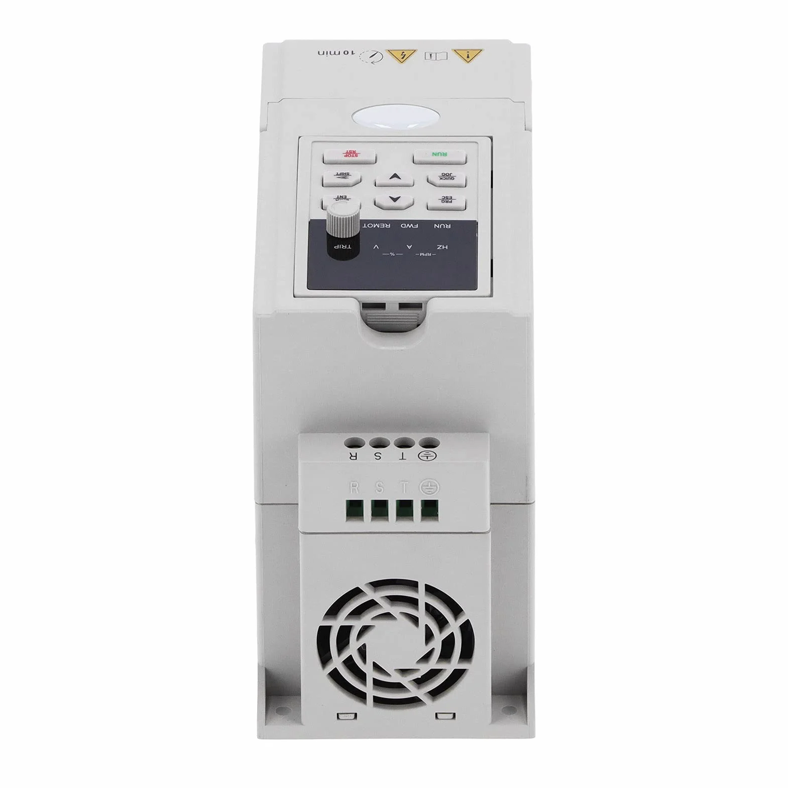 Cocoarm Convertitore di Frequenza ABS Inverter Vettoriale C10 Trifase AC380V480V 2,2kW con Regolazione Automatica PID Controllo V F Protezione Multipla per il Controllo della velocità del Motore di