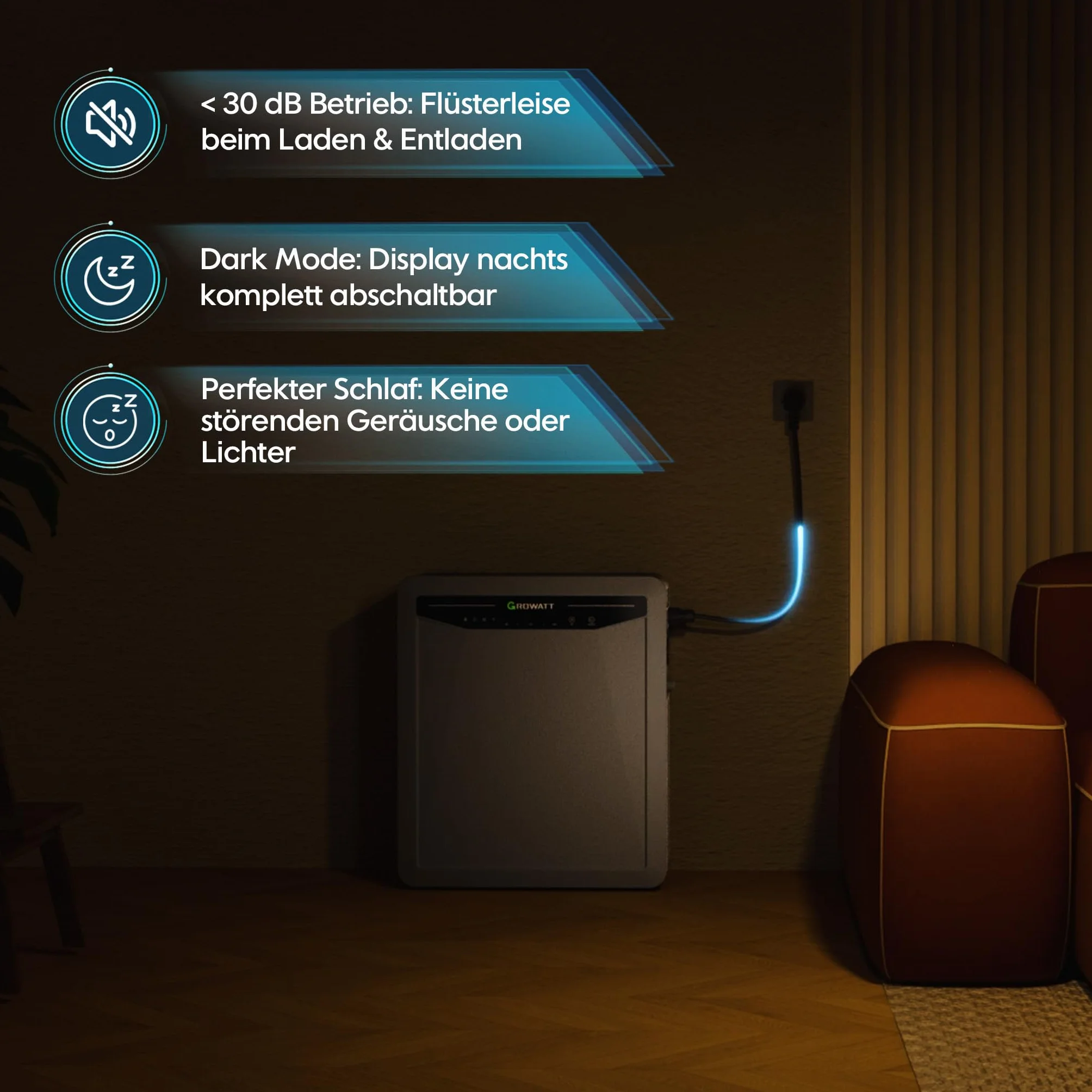 Marstek Venus-E 5,12 kWh memoria centrale elettrica da balcone AC accoppiata solare all-in-one