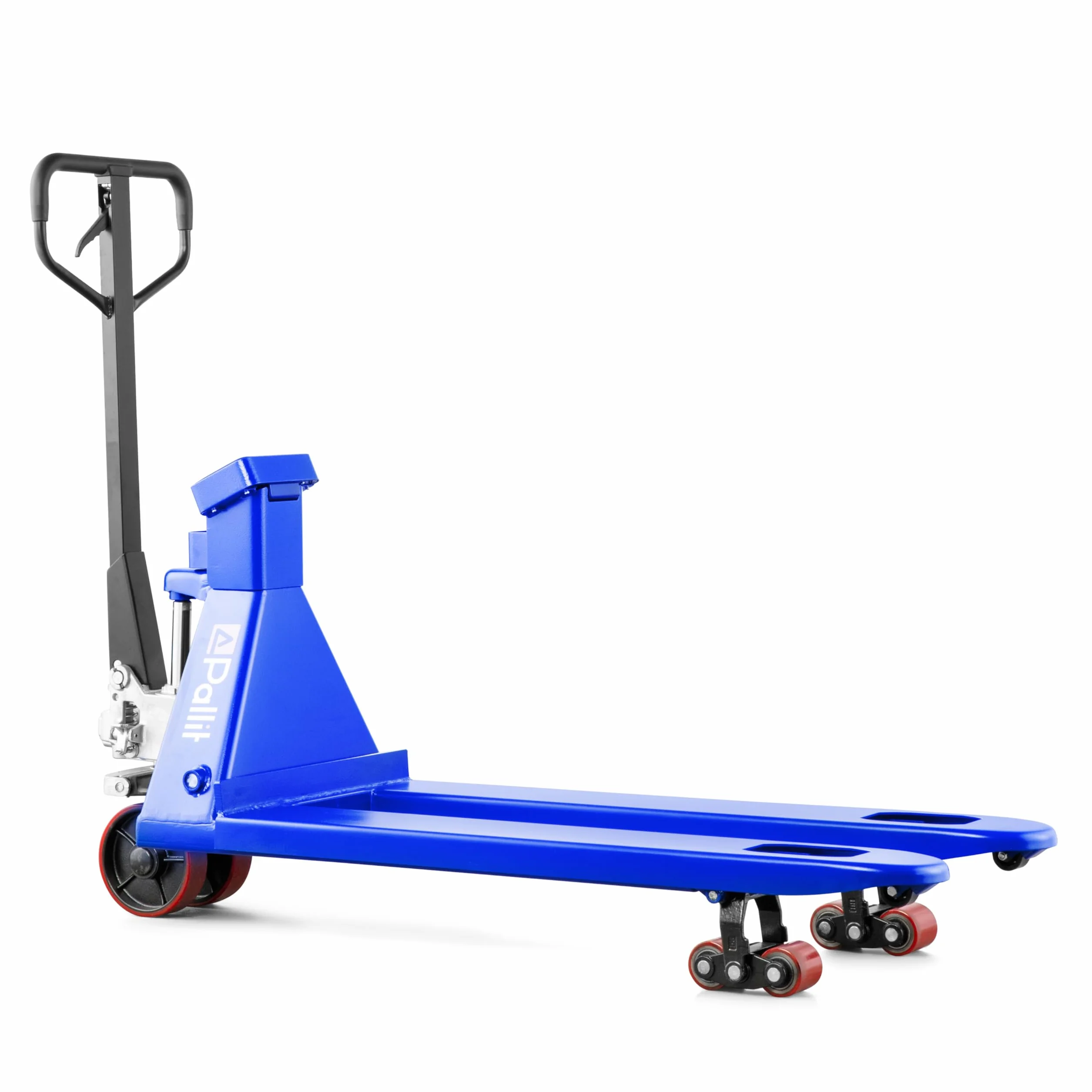 Pallit Transpallet Manuale con Bilancia Integrata SCALE+ | Portata 2500 kg | Pesatura 0,5 kg | Forche 1150 mm | Ruote in PU | Garanzia 5 Anni