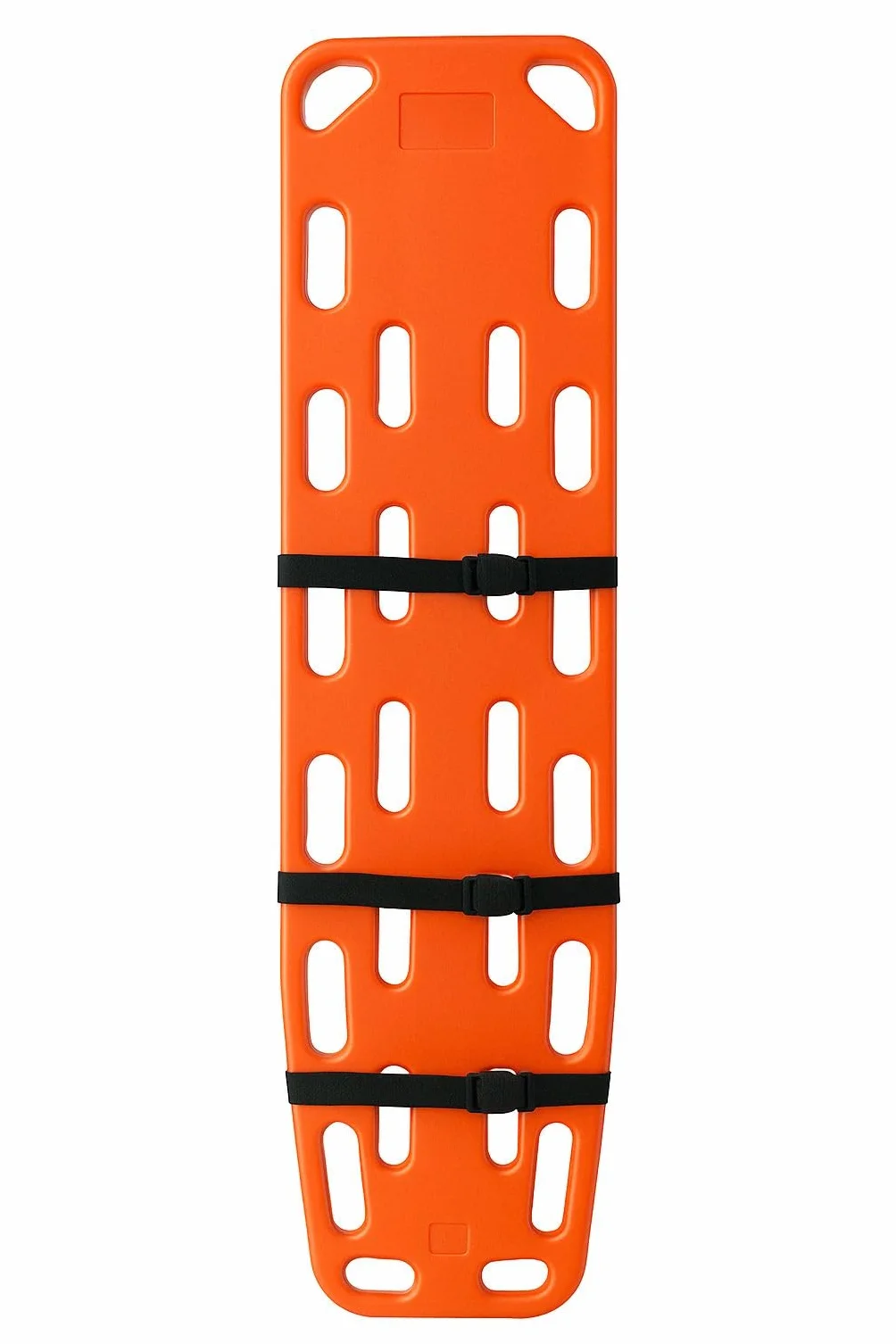 App Life Tavola Spinale Rigida in HDPE per Emergenza – Impermeabile, Galleggiante, per Adulti – Facile da Decontaminare, Compatibile con Immobilizzatori per la Testa, 150 kg Portata (Traforata)