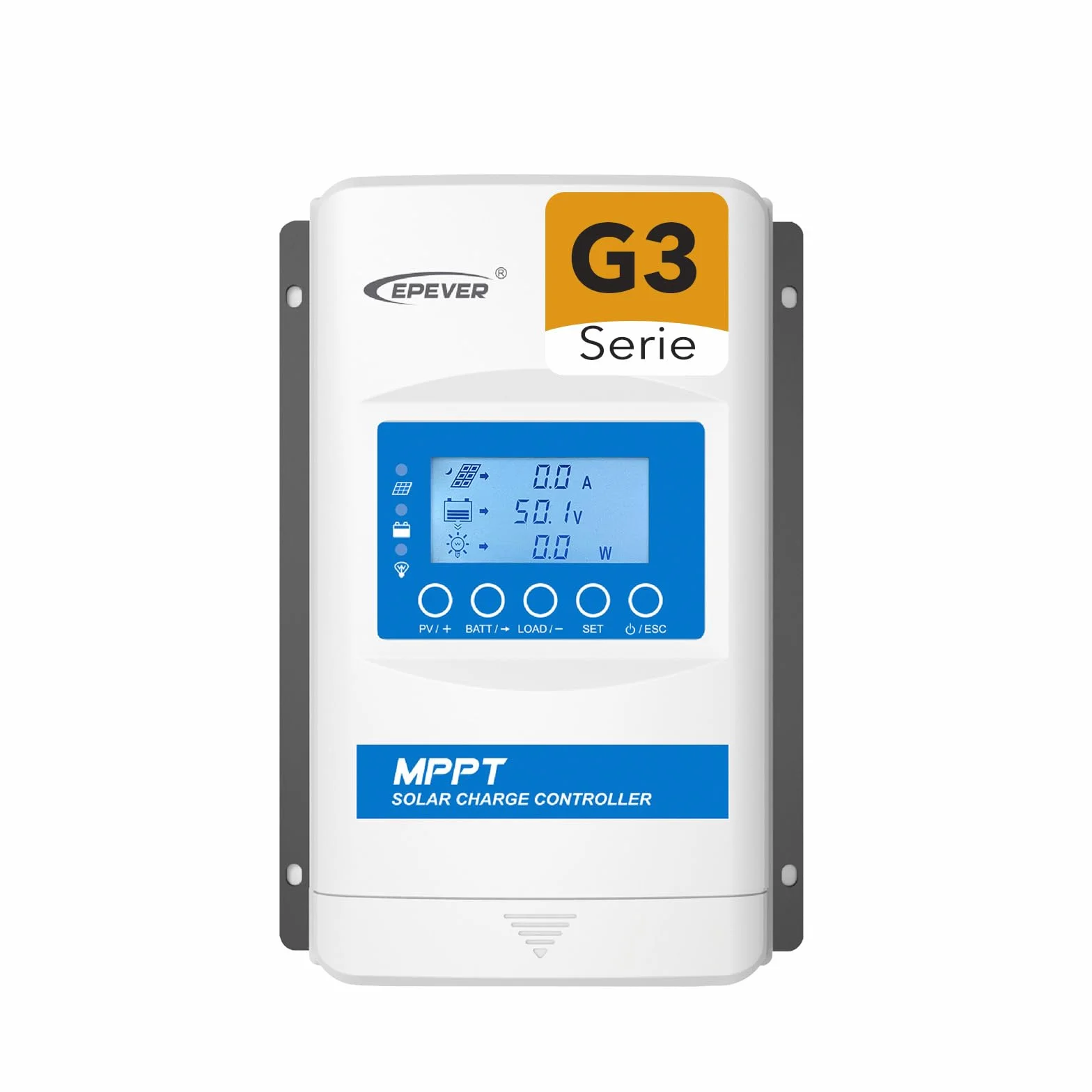 EPEVER® MPPT XTRA-N G3 – XTRA 3415N Regolatore di Carica Solare, 30A, 12/24/36/48VDC auto work, PV 150V, XDS2 Display