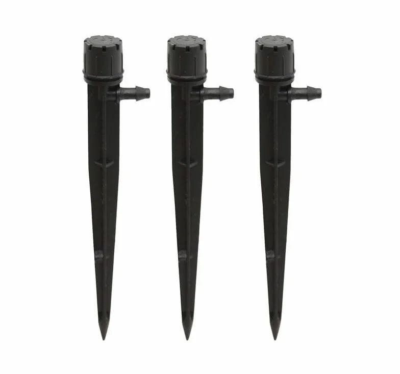 Irrigazione da giardino Irrigazione a goccia Gocciolatore regolabile Irrigazione ugello con O-ring for irrigazione di piante in serra 200 pezzi