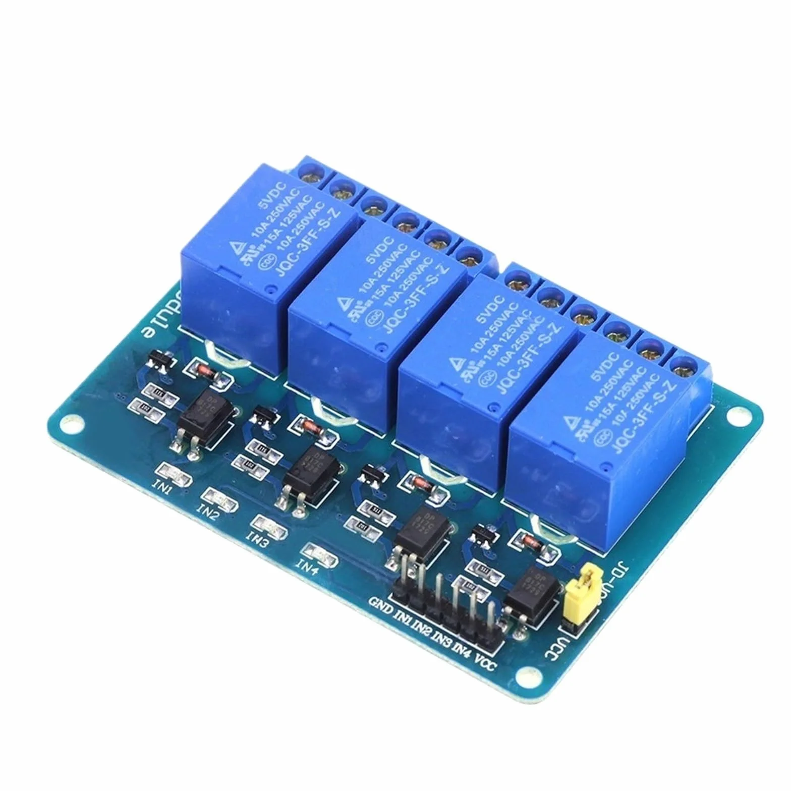 Modulo relè 5V/12V 1 2 4 canali con fotoaccoppiatore(4 Channel 5V)