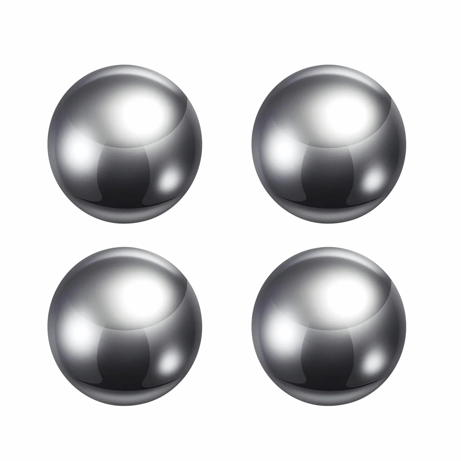Cuscinetto a Sfera Precisione 20mm 304 Acciaio Inossidabile Sfere Lucidi QUARKZMAN 4pz