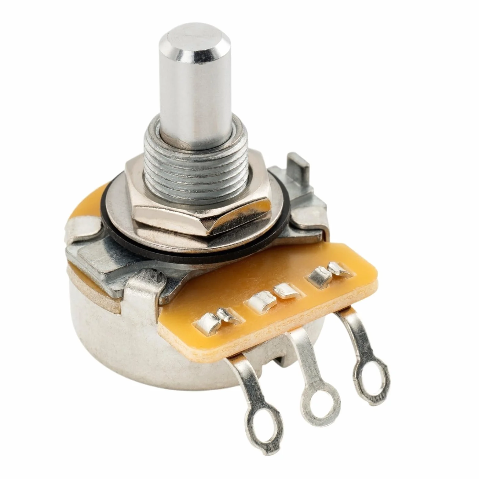 450 A250K Potenziometro conico 3/8 con albero standard solido for basso elettrico | Potentiometers(A250K x 4)