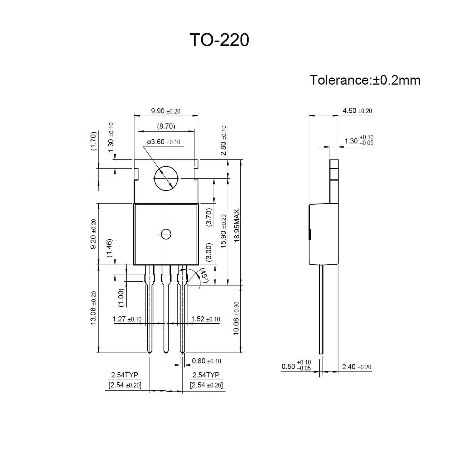 Chanzon L7812CV TO-220 Regolatore di Tensione Positivo 10 Pezzi