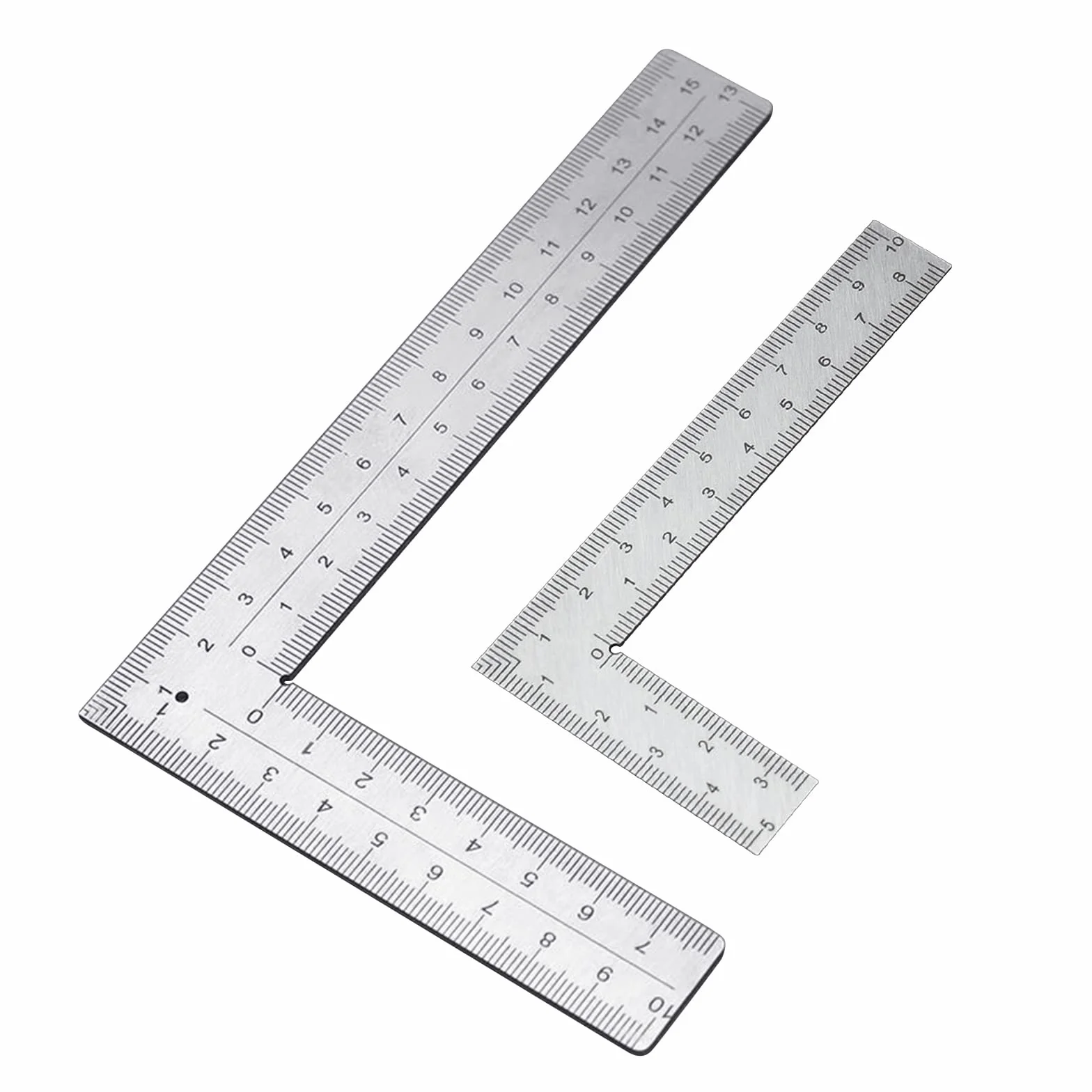 Quadrato da carpentiere, quadrato di incornicio, righello quadrato, L, righello ad angolo retto, strumento di incorniciatura