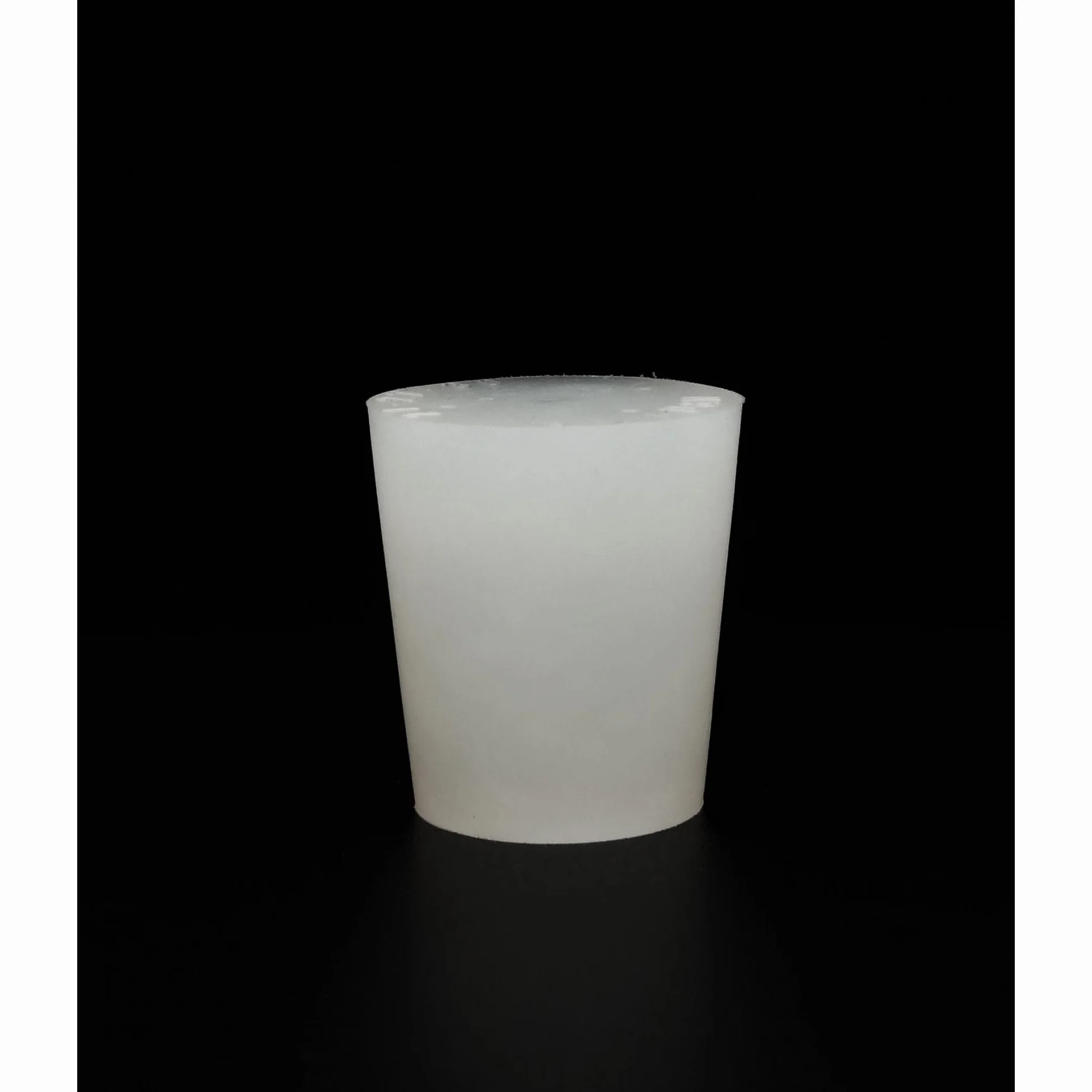 Tappo conico in silicone 27/21 mm per flaconi e fiale