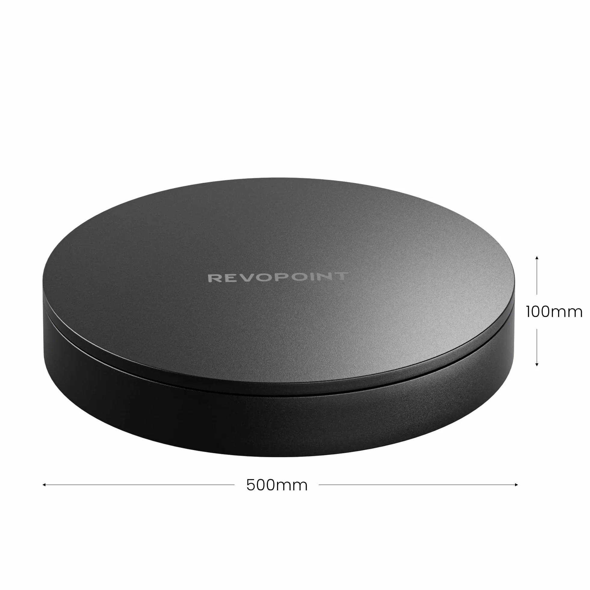 Revopoint Piastra Girevole Elettrica | 200kg Carico | Scansione Veloce | Ampia Piattaforma | Velocità Regolabile | Compatibile con Scanner 3D Revopoint