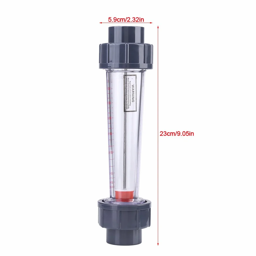 Misuratore di Portata Acqua Digitale LZS-25 DN25 300-3000L/H Plastica