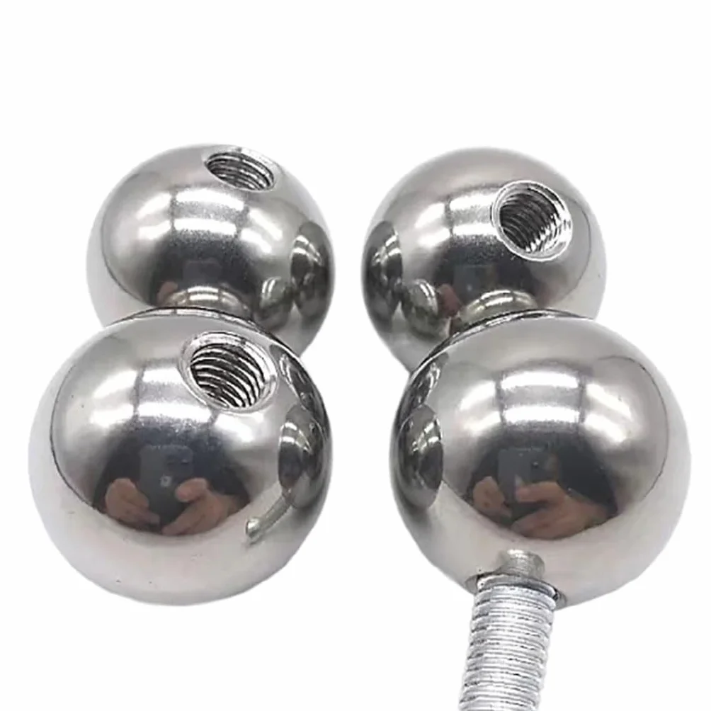 Sfere Filettate A Mezzo Foro OD 16 Mm -60 Mm in Acciaio Inossidabile 304, Foro Cieco, Filettatura Metrica Femmina M10, 1 Pz.(16mm)