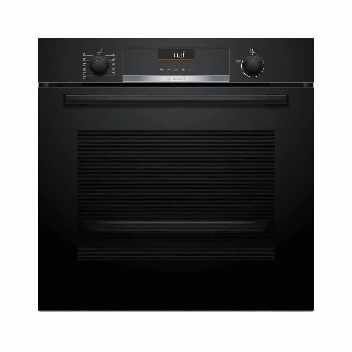 Bosch - Forno, Serie 6, Funzione AirFry, Ricette Pre-programmate, Nero, HBG536EB4