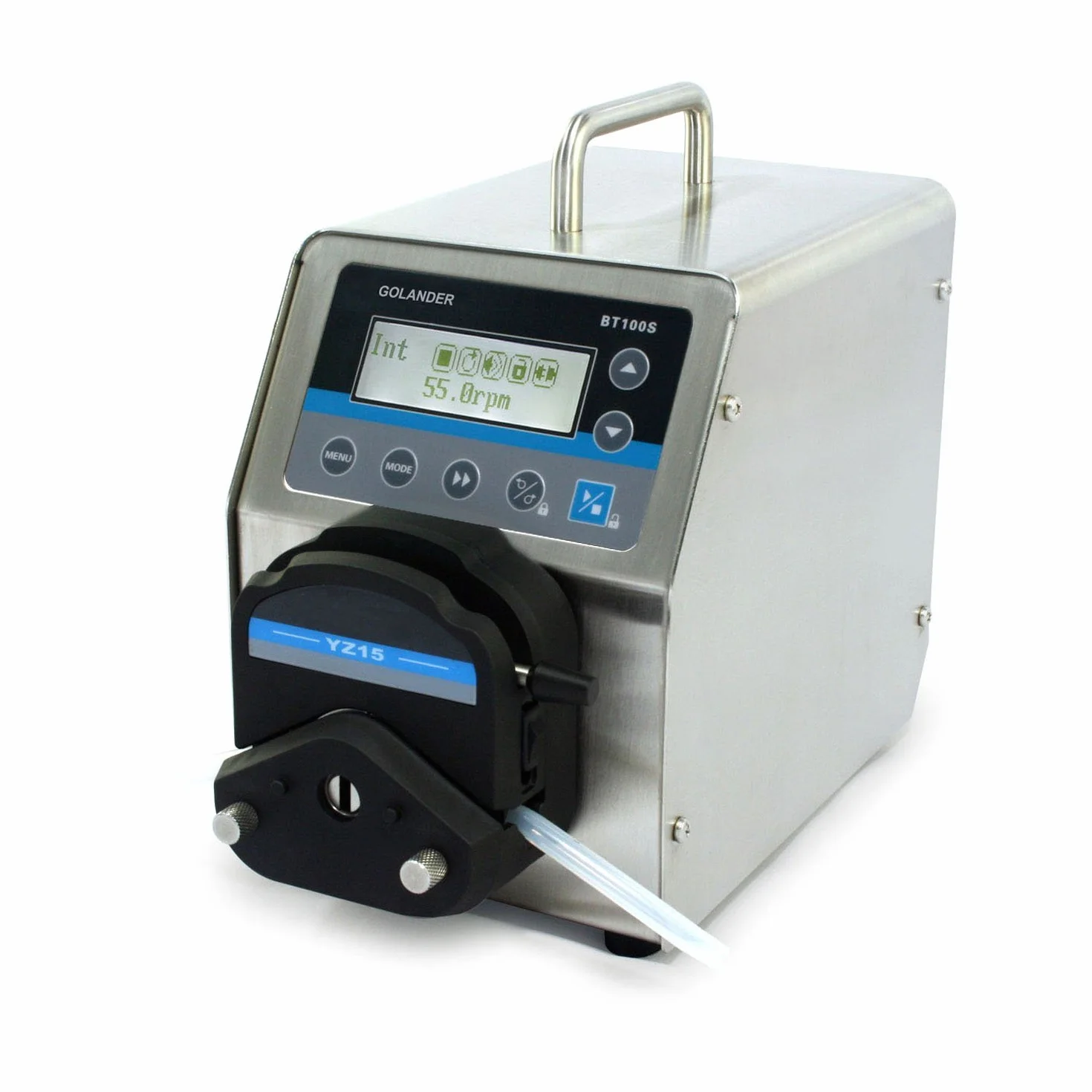 Pompa peristaltica a velocità variabile Golander BT100S 0,1-150 rpm con 1 a 4 canali e portate da 0,0001 a 720 ml/min per canale (YZ15)