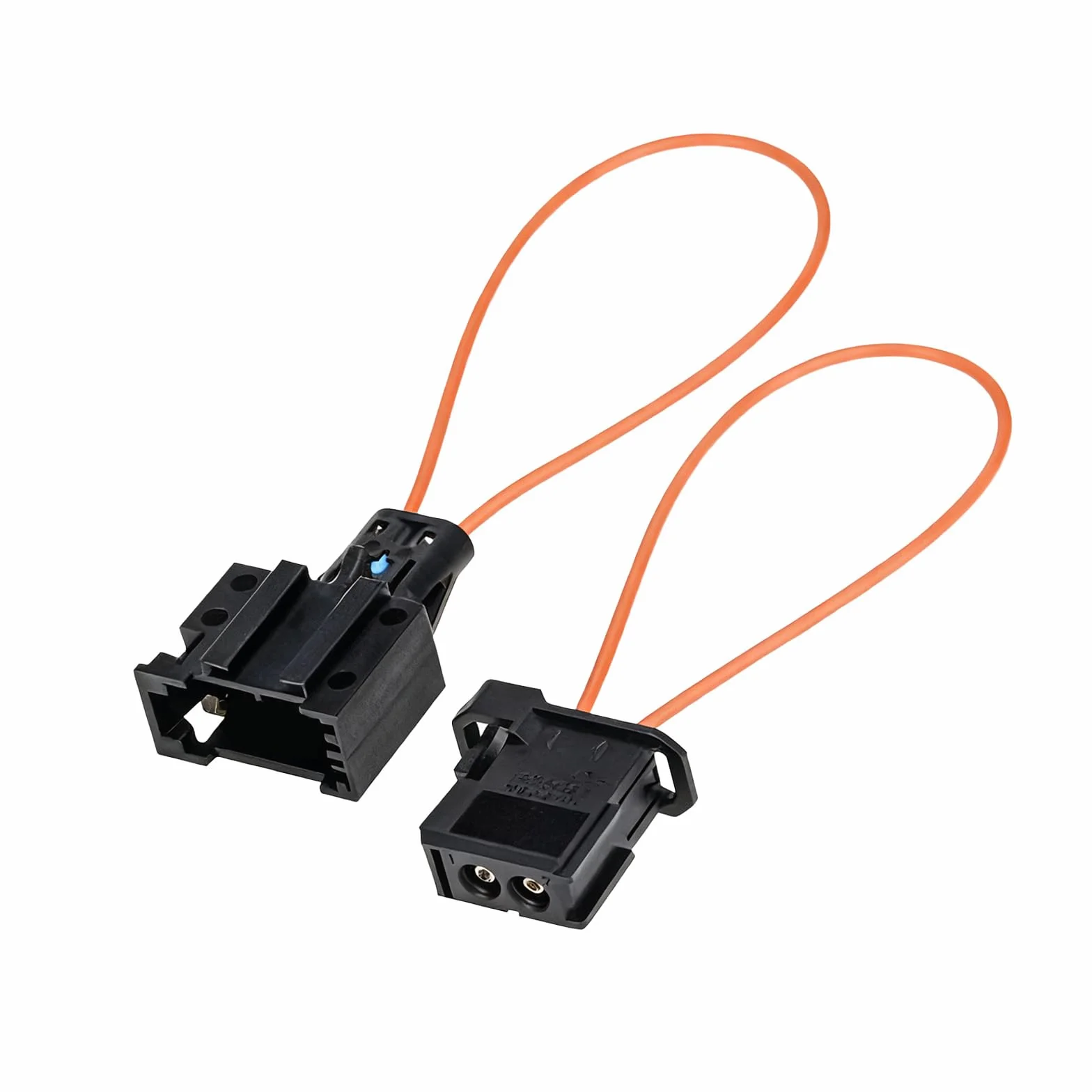 2 Pezzi Connettori Fibbia in Fibra Ottica per Automobile, Connettore Fibra Ottica Most, Connettore Fibra Ottica Loop Bypass, Adattatori per Diagnosi e Riparazione di Veicoli