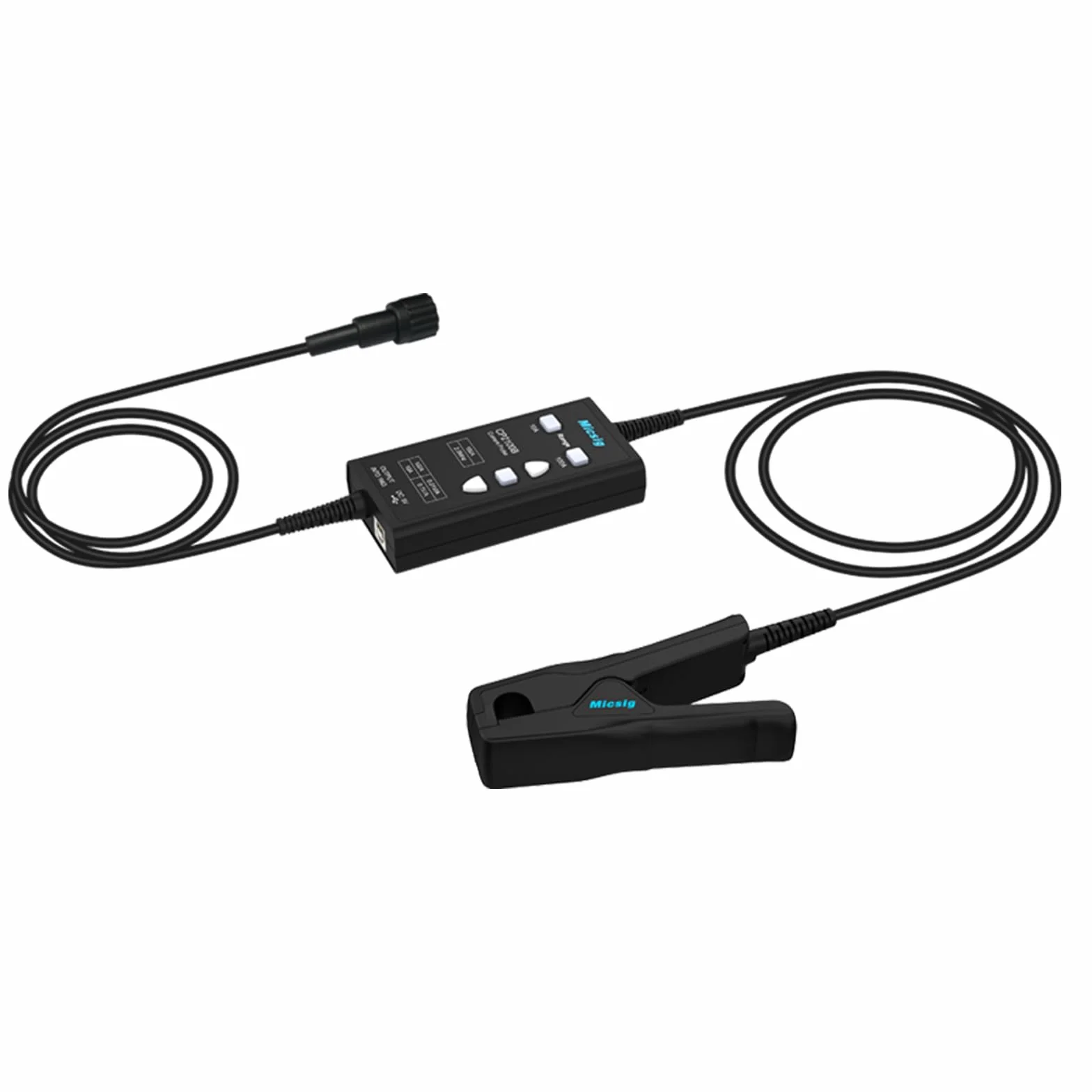 Sonda per oscilloscopio Micsig CP2100A Tastkopf AC/DC per corrente 800KHz 10A/100A con interfaccia BNC standard