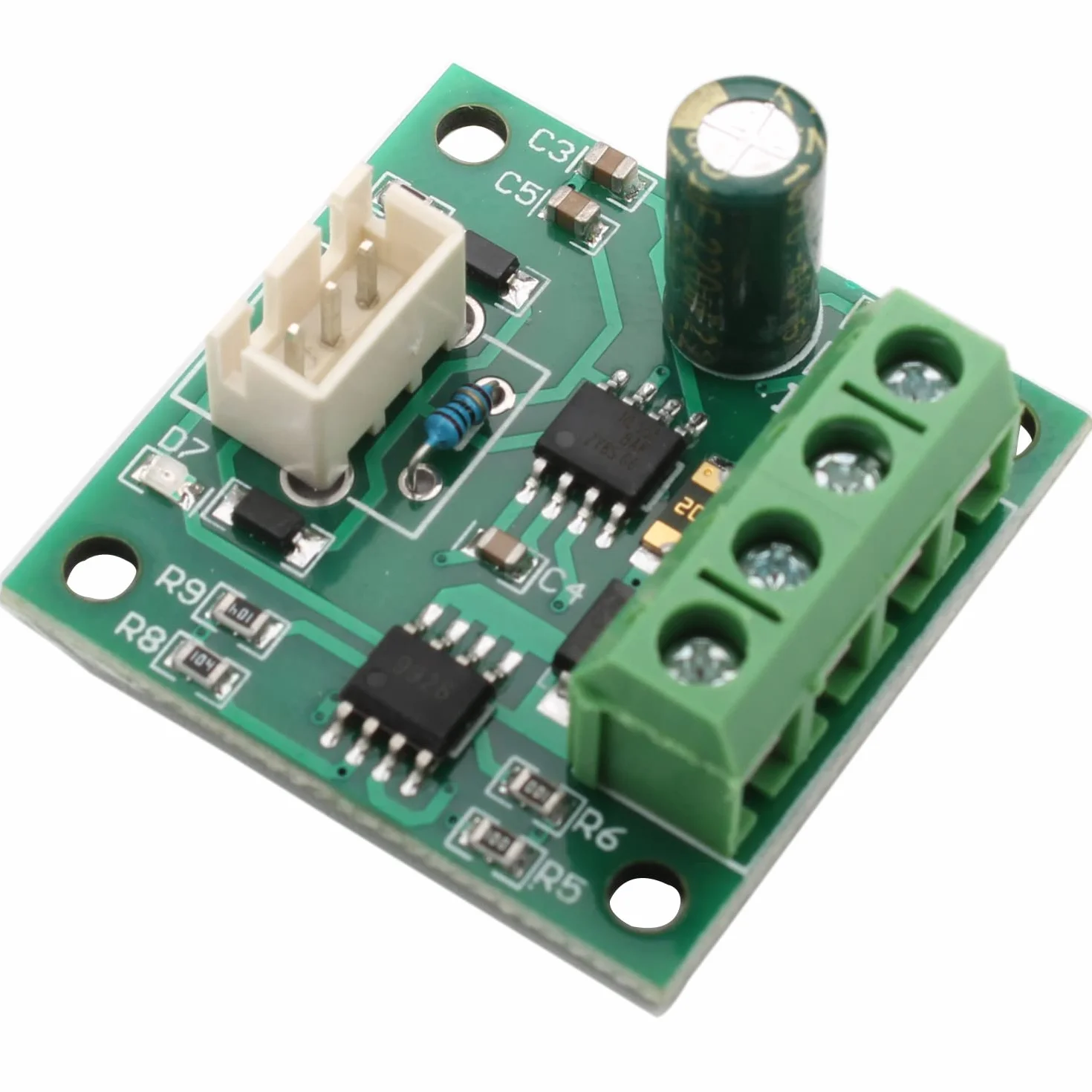RUNCCI-YUN 2pcs Regolatore DC PWM 1.8V 3V 5V 6V 12V 2A DC Scheda di Controllo del Motore a Bassa Tensione Interruttore del Potenziometro 1803BW