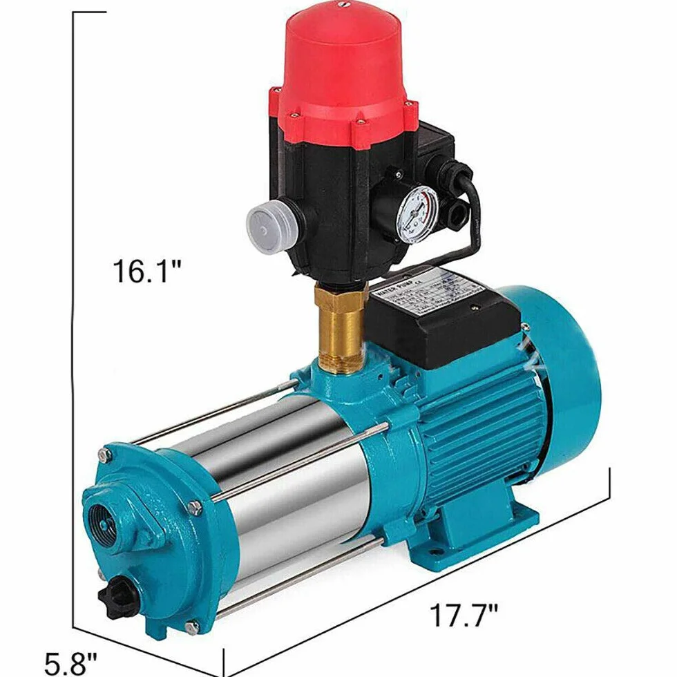 220 V 1300 W Pompa centrifuga pompa da giardino IP44 6000 l/h