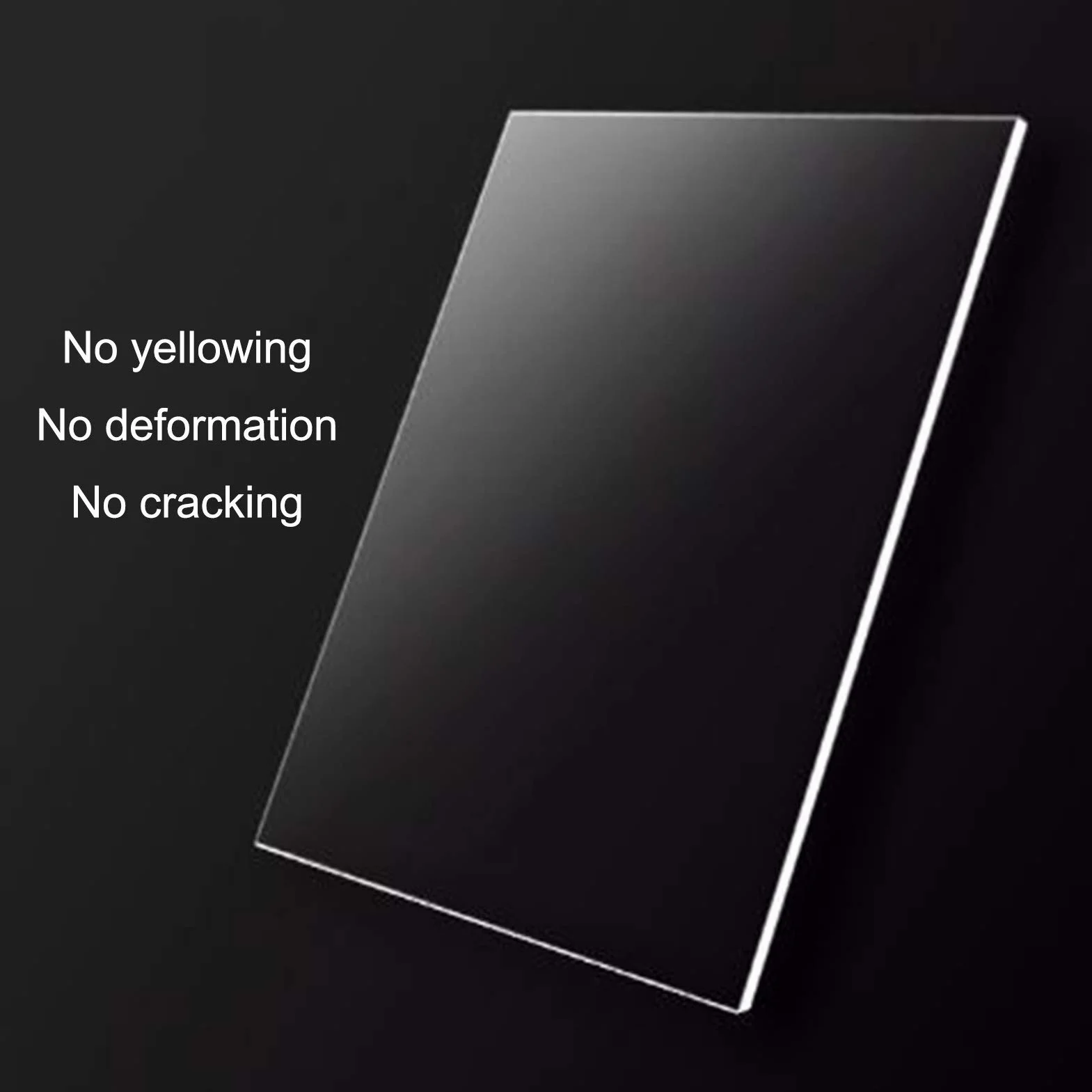 Acrilico Vetrina Espositiva Cubo di Prova Personalizzabile 40x40x40CM