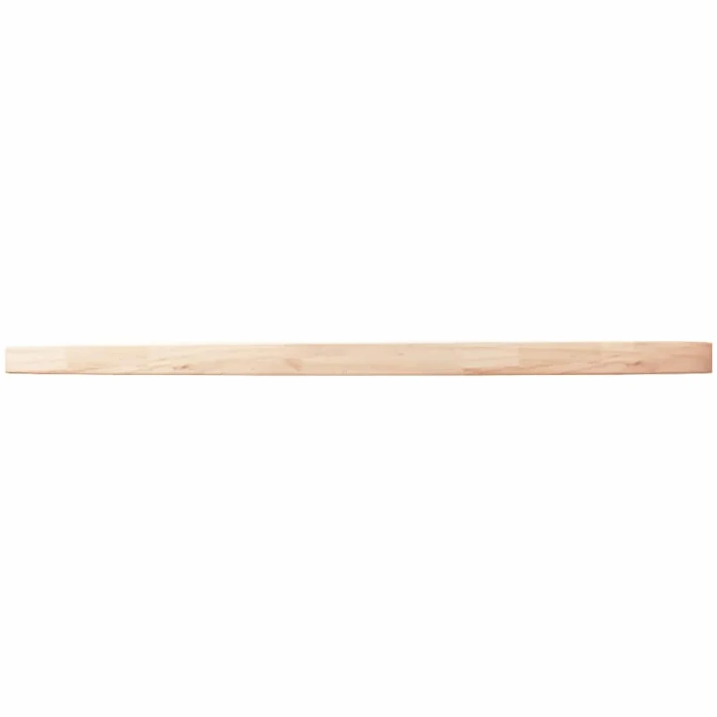vidaXL Piano tavolo rotondo in legno massello di pino 60 cm diametro 2,5 cm spessore sostitutivo per tavolo da caffè o da pranzo