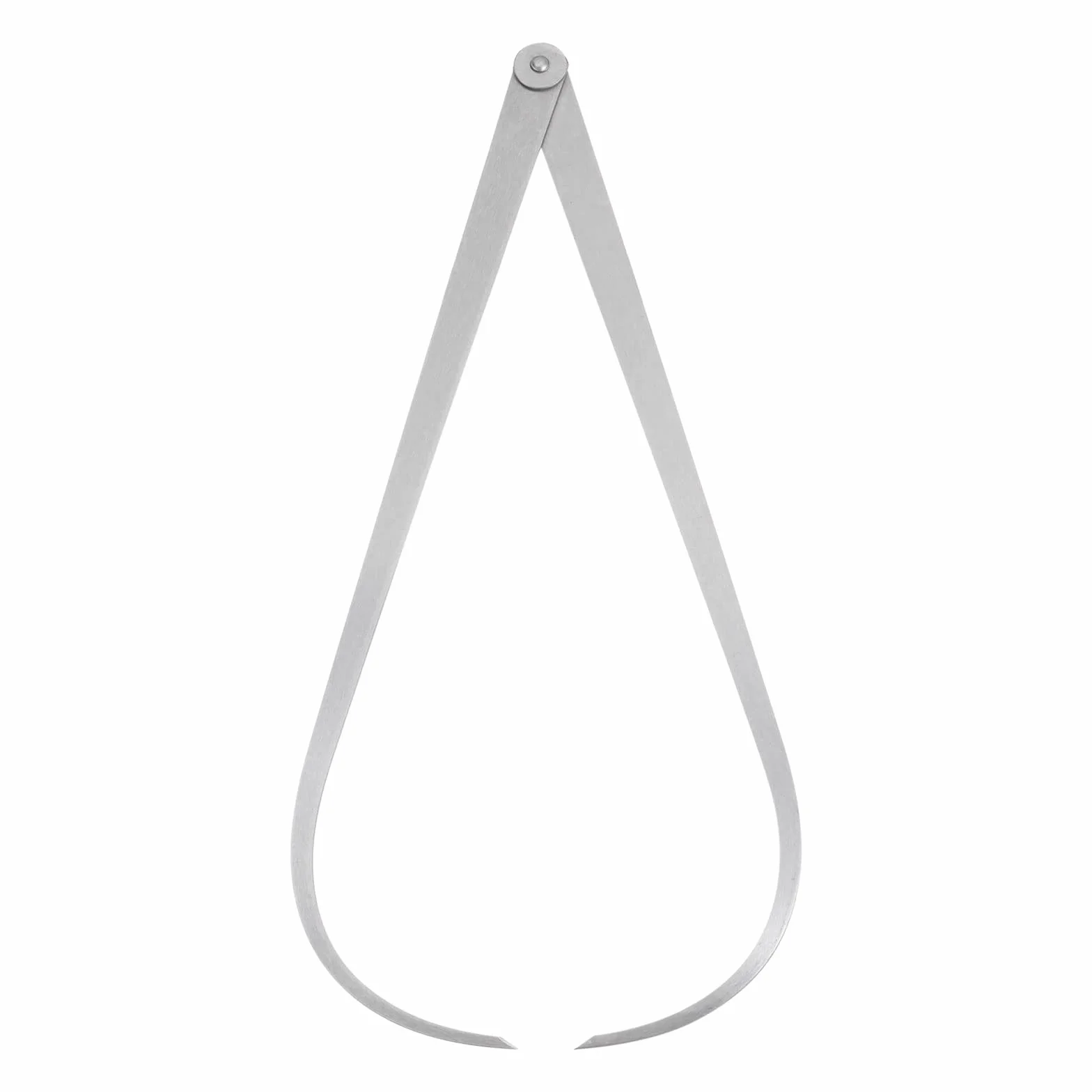 QUARKZMAN Calibro A Pressione Esterno 400mm 16 Pollici Acciaio Per Utensili Giunto Fisso Strumento Di Misurazione Interna Per Intagli Modellatura Scultura Argento