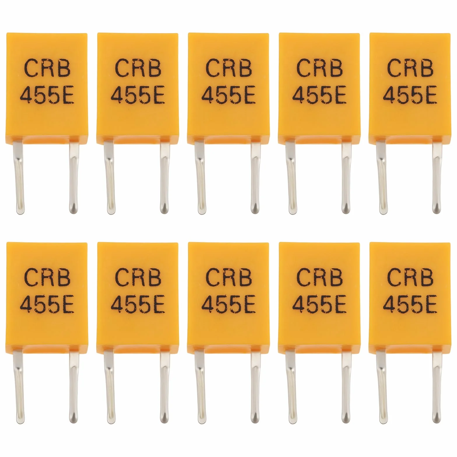 ECSiNG CRB455E di Risonatore in Cristallo Ceramico 2 Pin 455 KHz