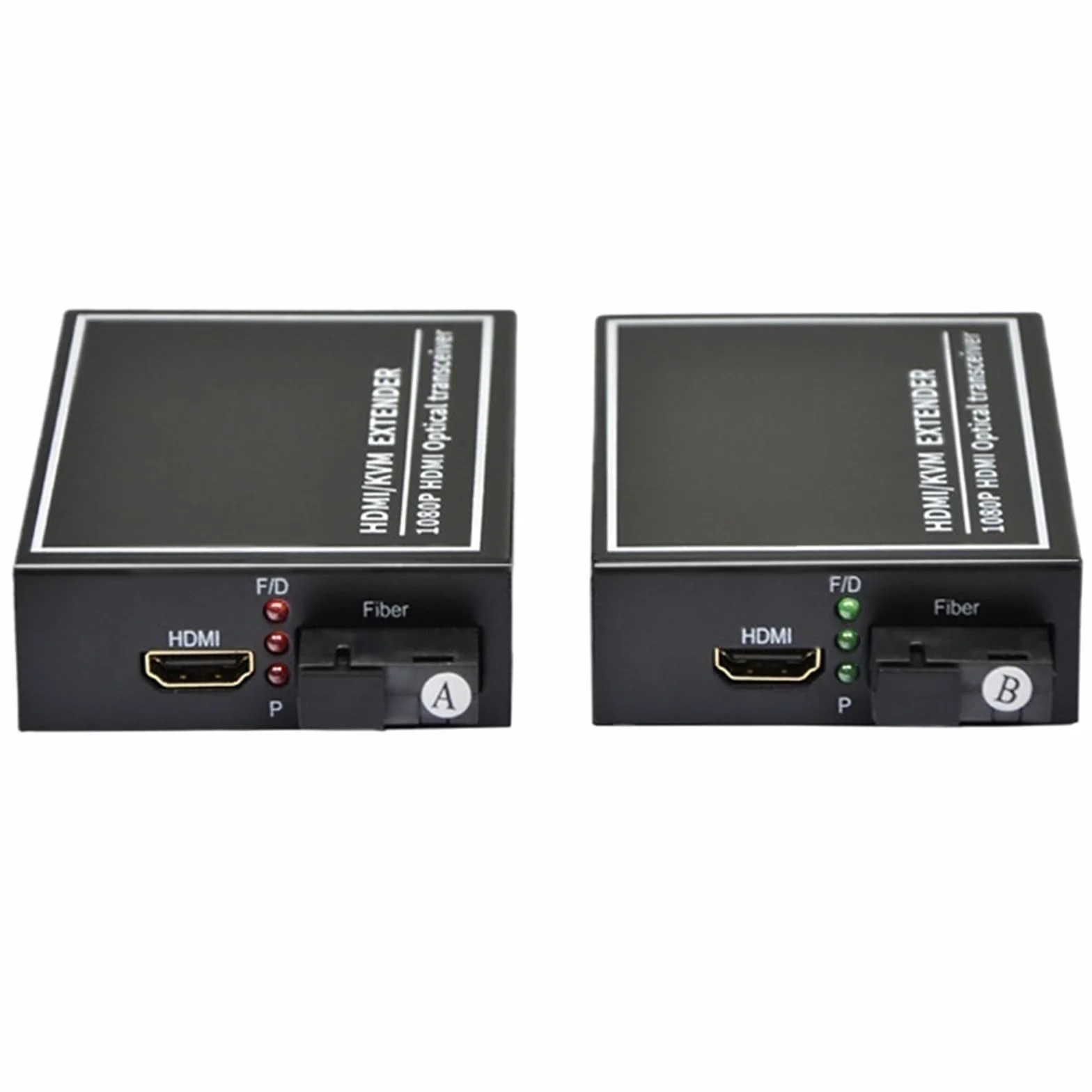 Convertitore Ottico in Fibra HDMI a 1 Canale 1 Paio 1080P HDMI Extender Video in Fibra Ottica Ricetrasmettitore in Fibra Video HDMI