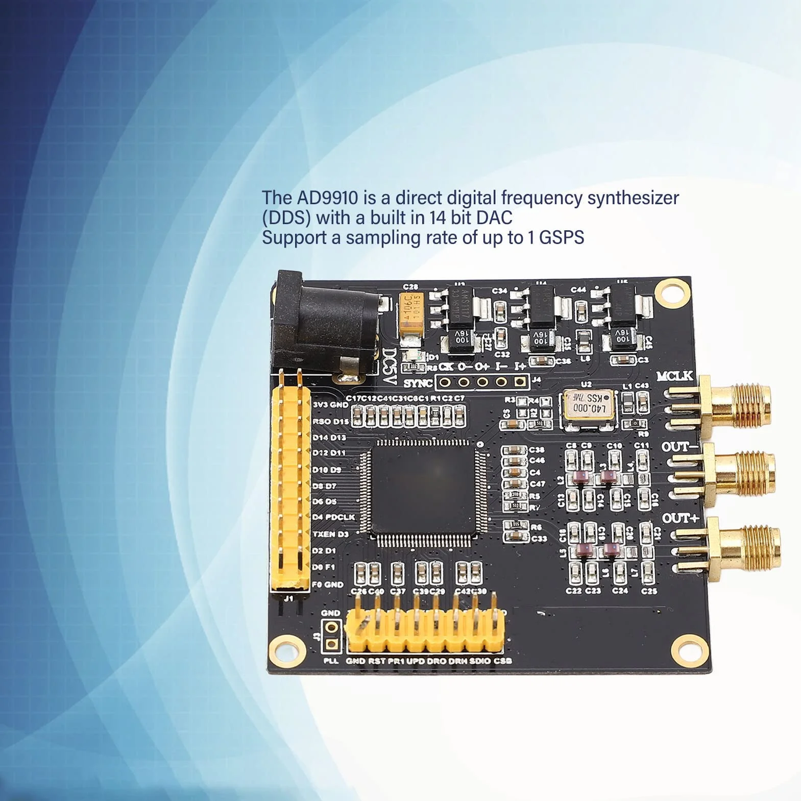 DDS AD9910 Signal Generator Module DAC 420MHz Uscita IC Test Equipment