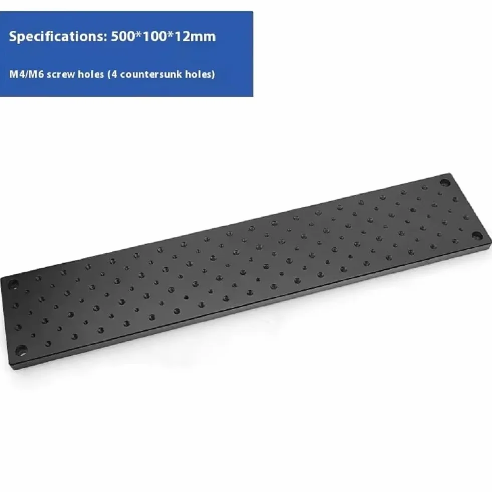 Piastra Ottica Piana Filettata M4M6, Breadboard Sperimentale, Piattaforma di per L'Isolamento dalle Vibrazioni, Breadboard A d'Ape D