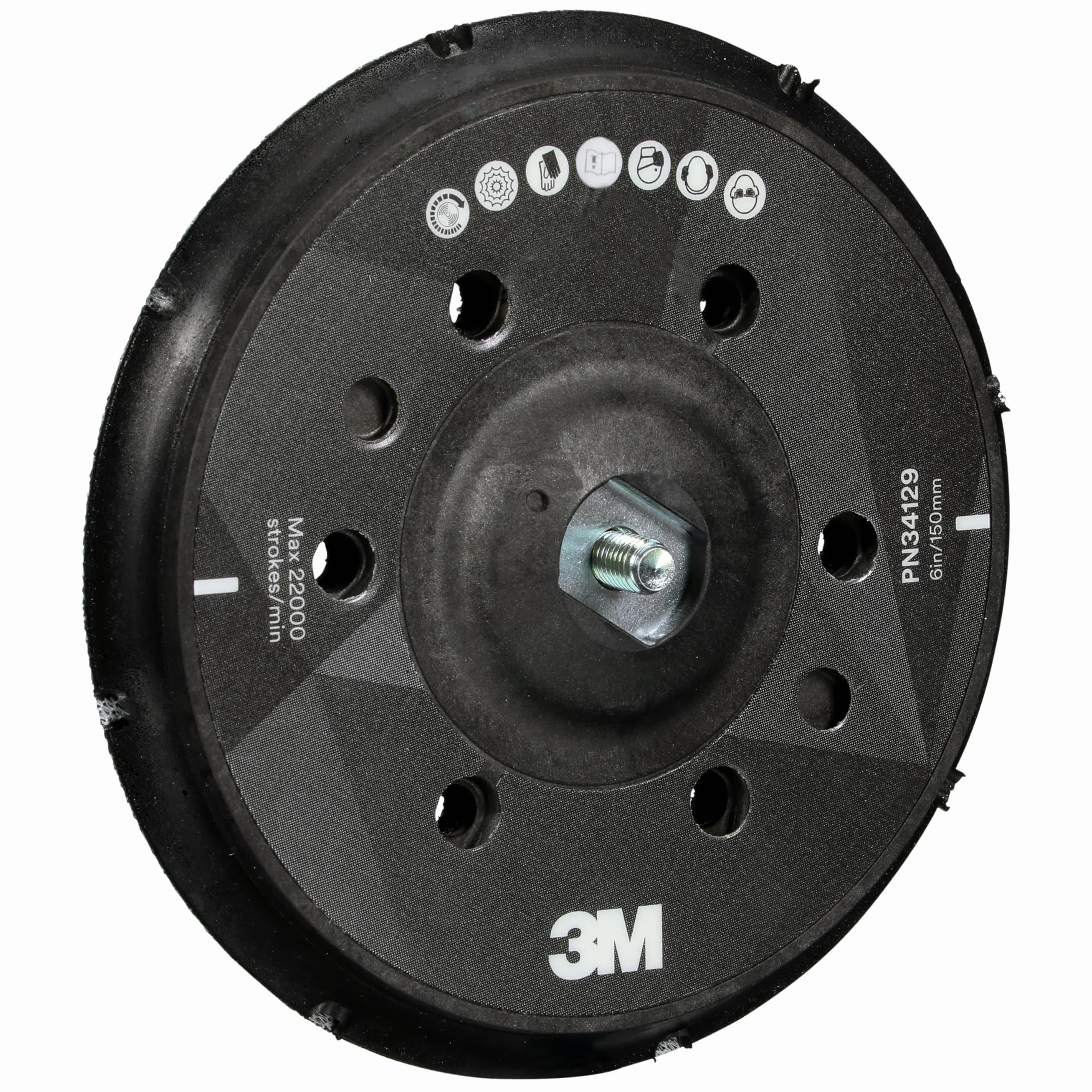 Platorello per lucidatrice rotorbitale 3M Perfect-It, 150 mm (6 in), 34129