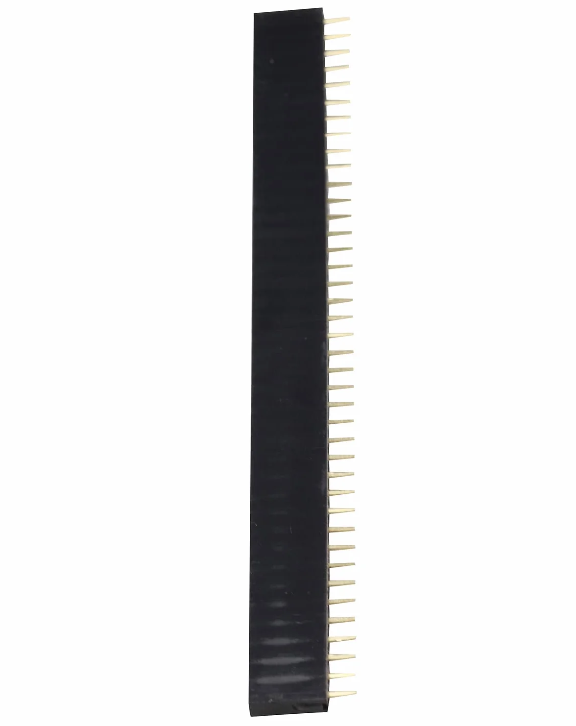 40PZ 2,54mm Rompere il circuito stampato della scheda PCB Testata maschio e femminile Kit connettore intestazione pin a fila singola per Prototype Shield (20 pz femmina + 20 pz 40 pin maschio)