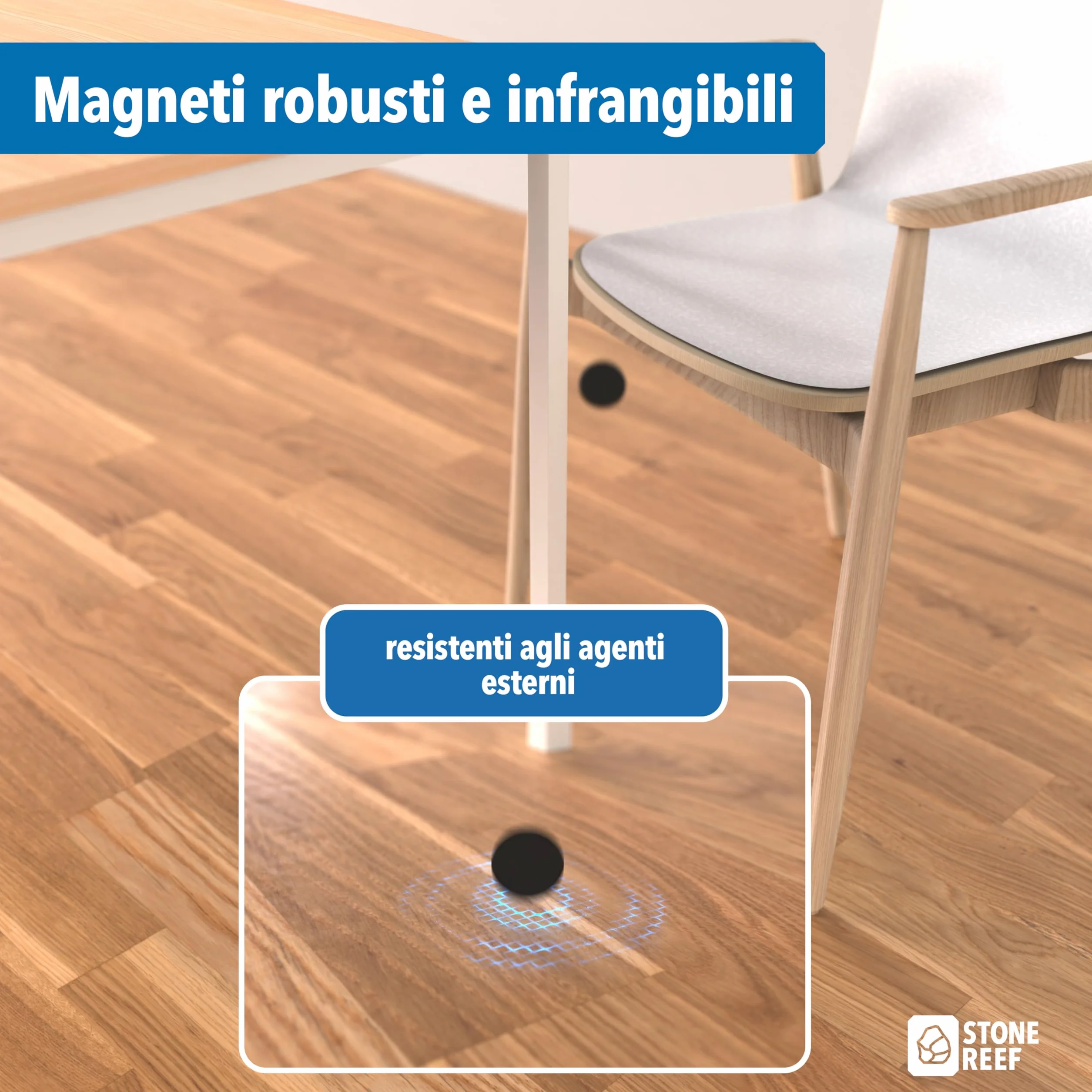Magneti flessibili extra forti 65 pezzi 17,6 mm x 4,9 mm resistenti al calore e alla corrosione