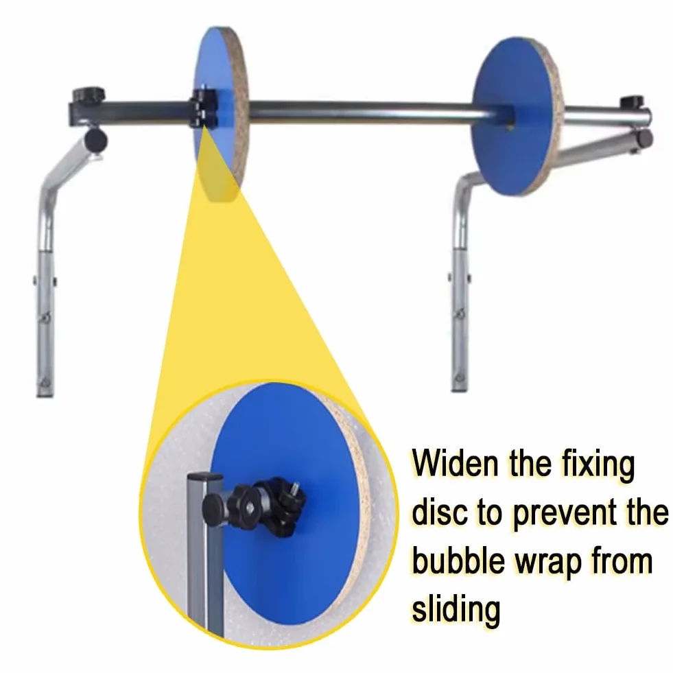 Dispenser per Rotoli Di Pluriball, Supporto Da Parete per Imballaggio, Trasloco E Spedizione, Protezione Factory Express(120 cm)