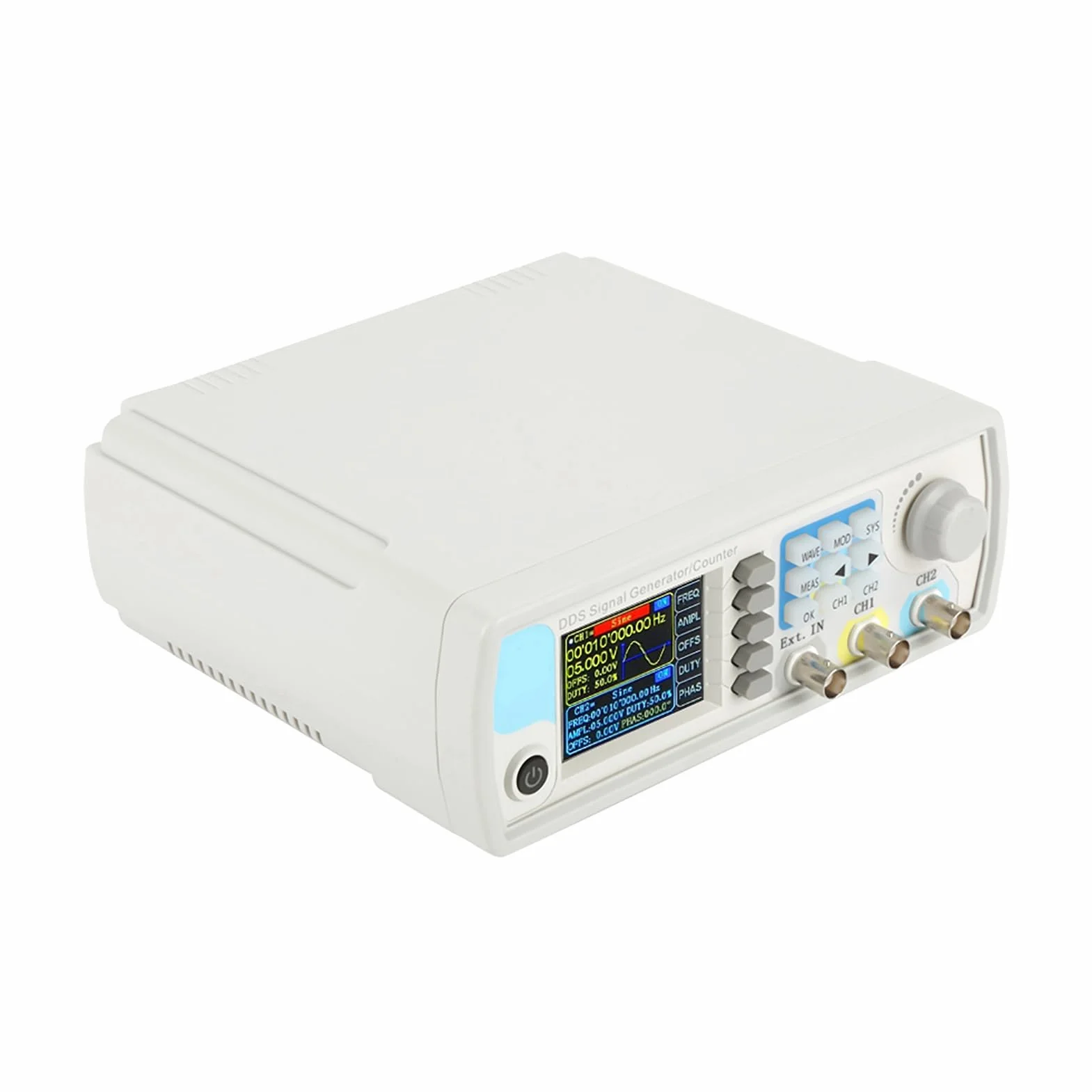 Jds6600, generatore di segnale digitale, generatore di funzione, generatore di segnale Dds, contatore, controllo digitale, frequenza sinusoidale ac100, 240 V, 60 MHz, spina (standard europeo 15