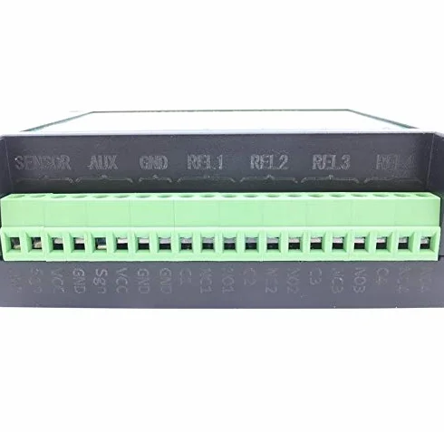 Misuratore contalitri con 4 allarmi programmabili e sensore per tubi da 1" DN25