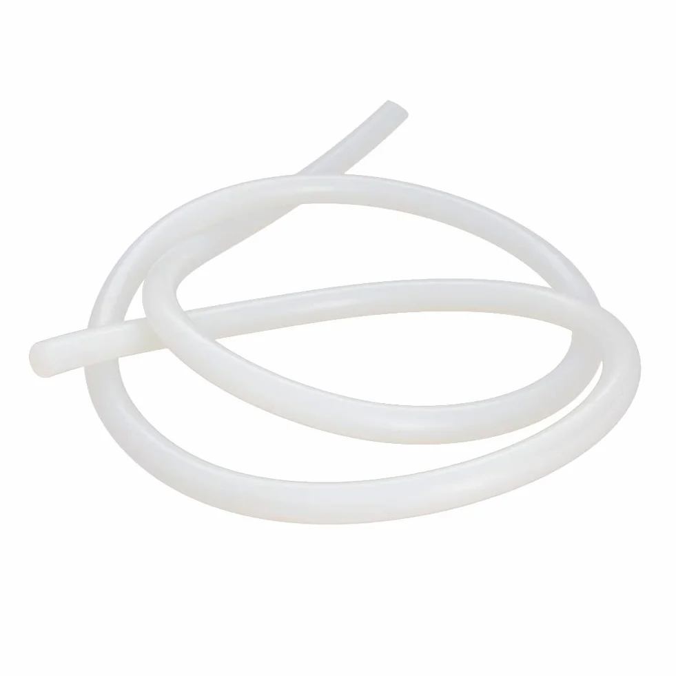 Guarnizione in silicone morbido VMQ 10 mm x 1 m traslucida rotonda