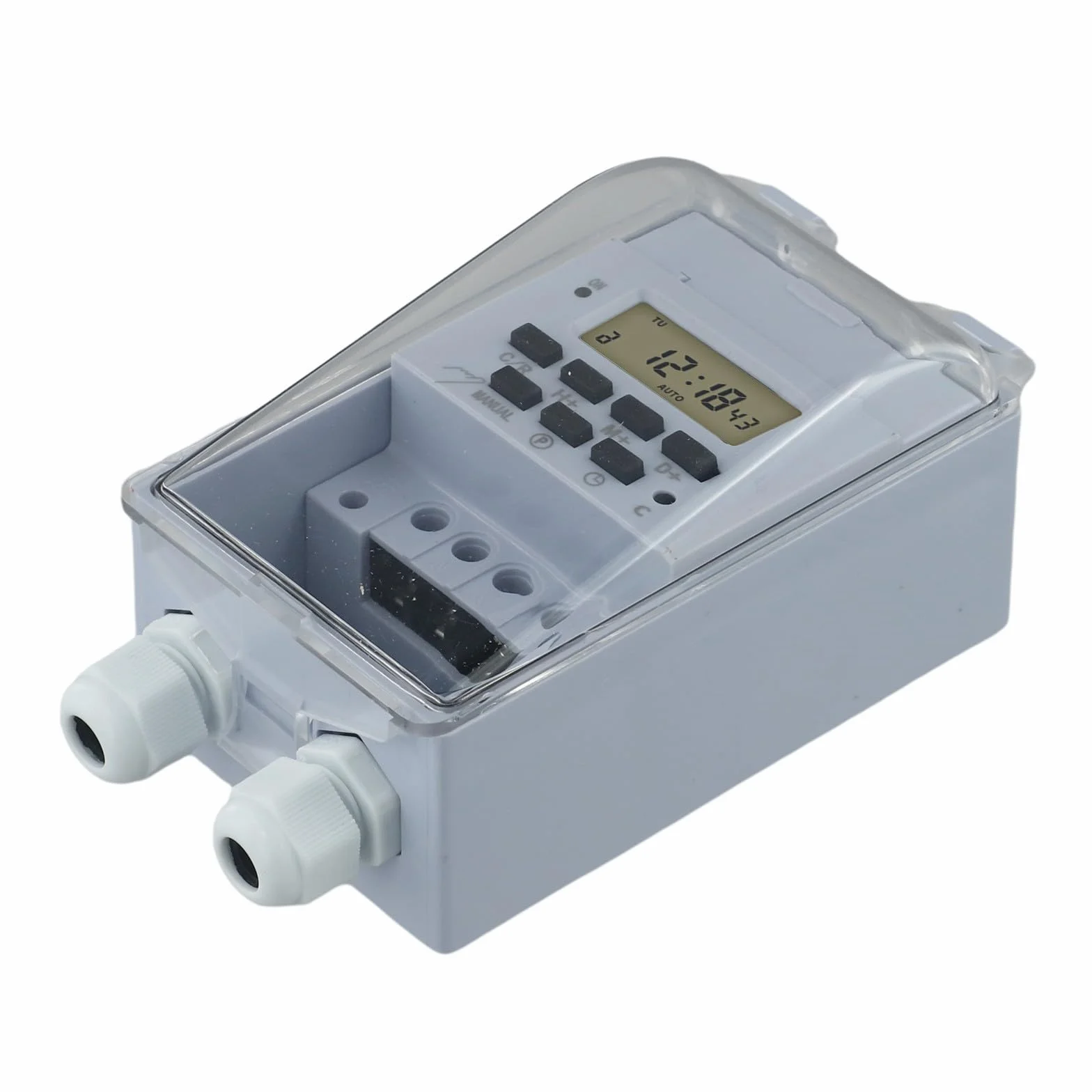 Timer di sicurezza digitale KG316T-F 220 V impermeabile con copertura trasparente