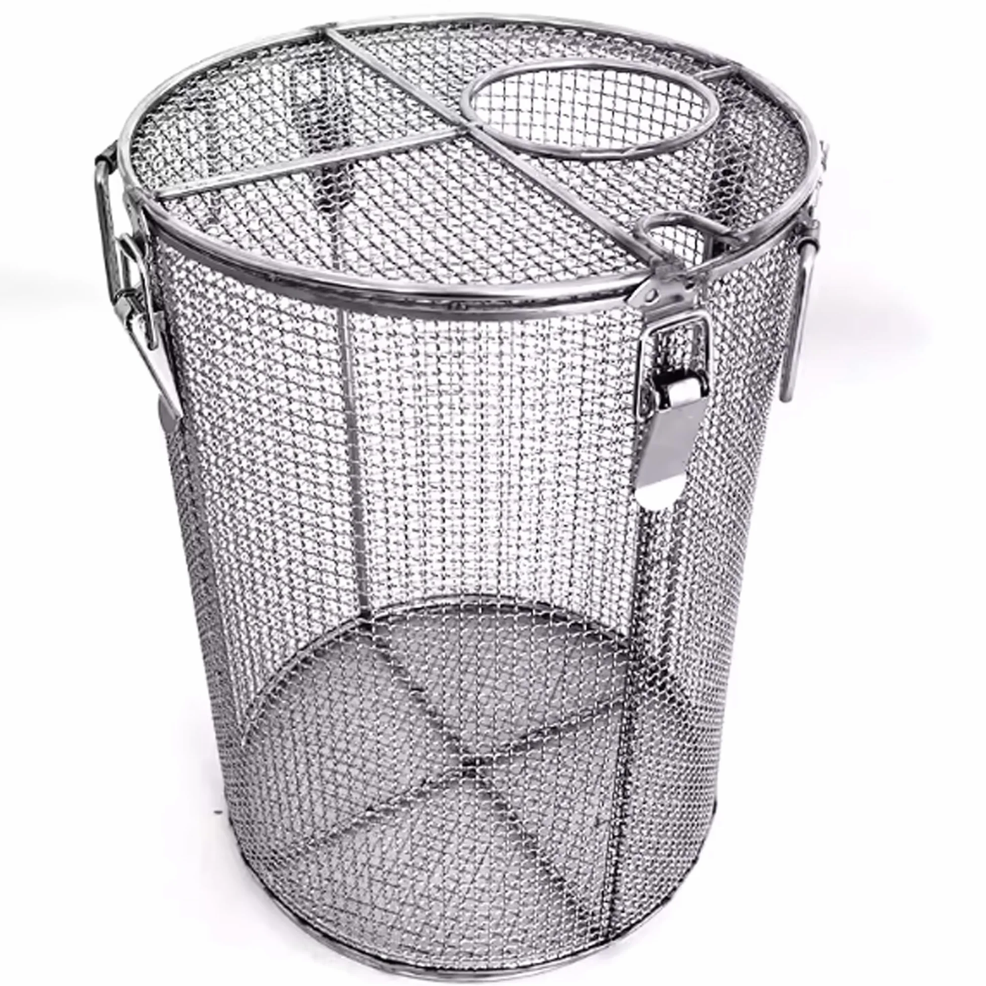 Protezione for pompa sommergibile, gabbia for filtro della pompa in acciaio inossidabile 304 con rete rinforzata, copertura protettiva for pompa dell'acqua(16x24in/400x600mm)