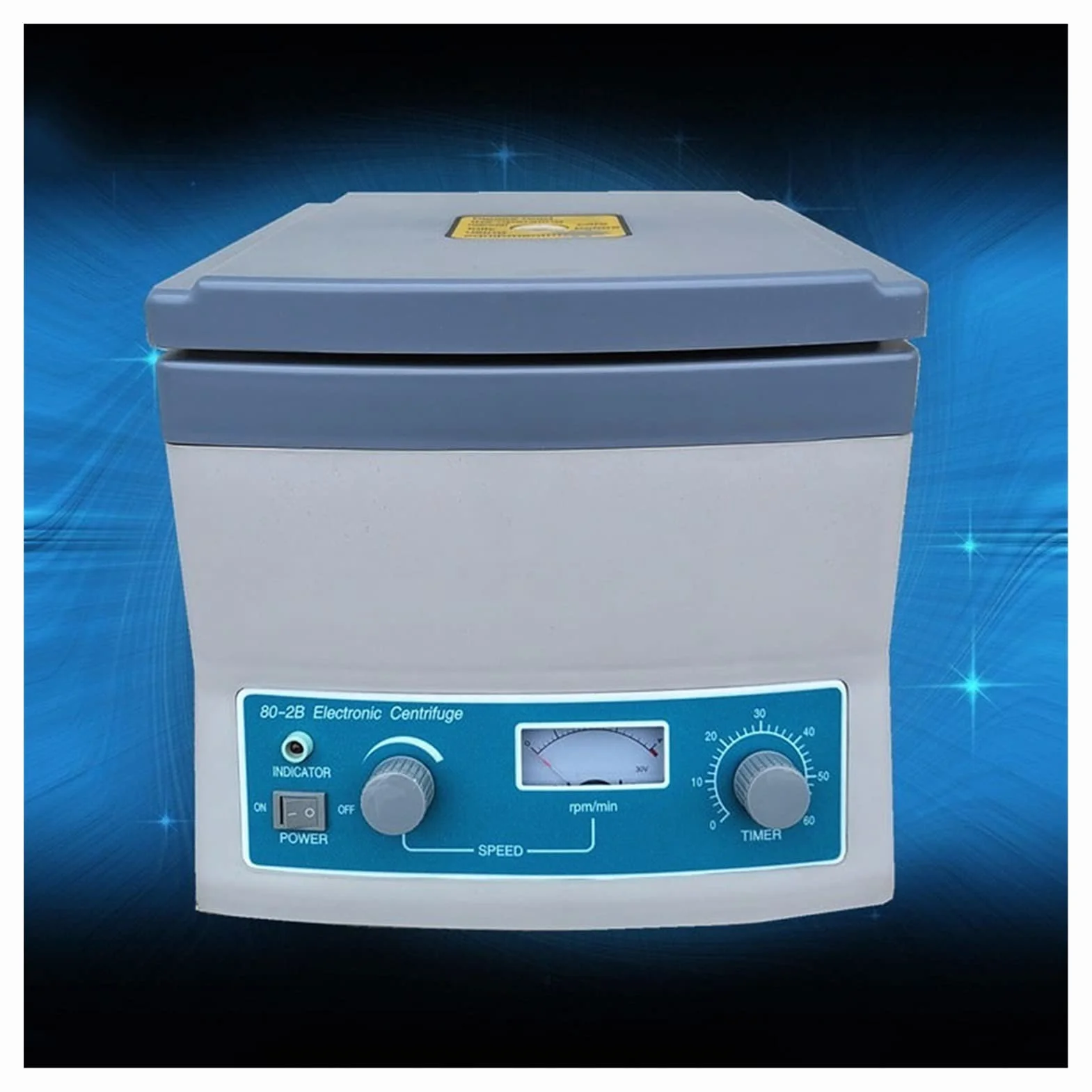 Centrifuga, Centrifughe da banco, Centrifuga elettrica a puntatore, Centrifuga elettrica per siero sanguigno 0-4000 Giri/min