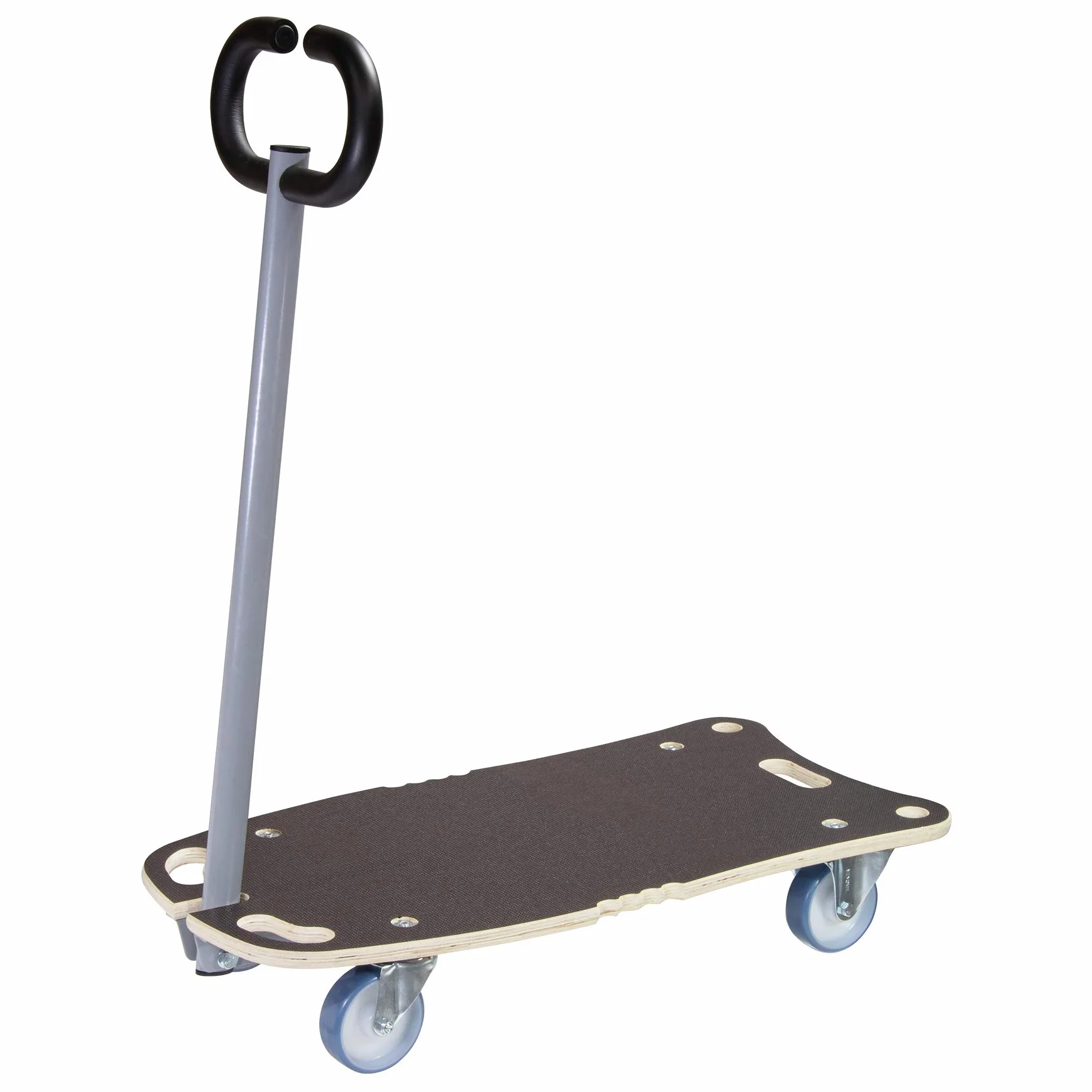 WAGNER Carrello da trasporto MM 1187 I 80 x 40 cm - ideale per contenitori pesanti I portata 300 kg I timone pieghevole I fissaggio del carico I superficie antiscivolo- 20118701