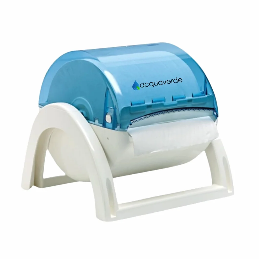 Acquaverde Dispenser Carta da Parete HACCP Plastica ABS cm 41x34,5x35 h Portarotolo Bobine 29 cm