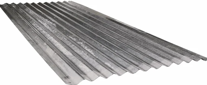 Generico PZ 10 LAMIERA ZINCATA ONDULATA A Foglio 200x90 CM - SPESS. 0,25 mm Copertura -Morello-RETI-