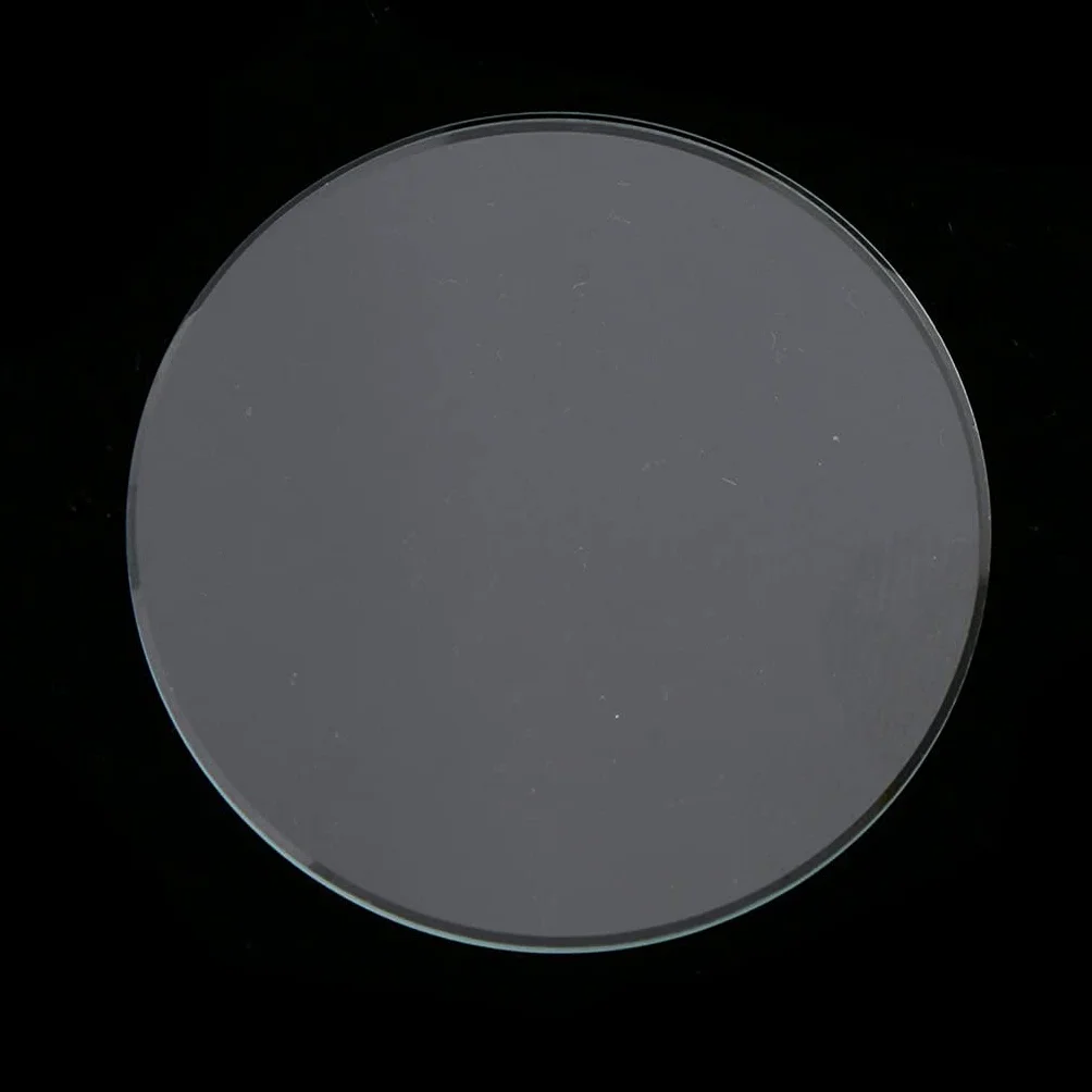 Generico 10 pz/pz 28mm-38mm Orologio Piatto Cristallo Vetro Minerale Parti di Ricambio Spessore 1mm -30.5mmBella e abile.