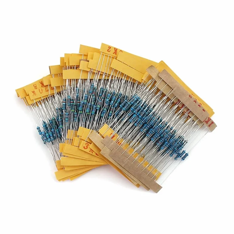 SAITOM diodo Condensatore elettrolitico Kit ceramico Resistore LED diodi Set Pacchetto Transistor Assortimento Fai-da-Te Kit di componenti elettronici con Scatola