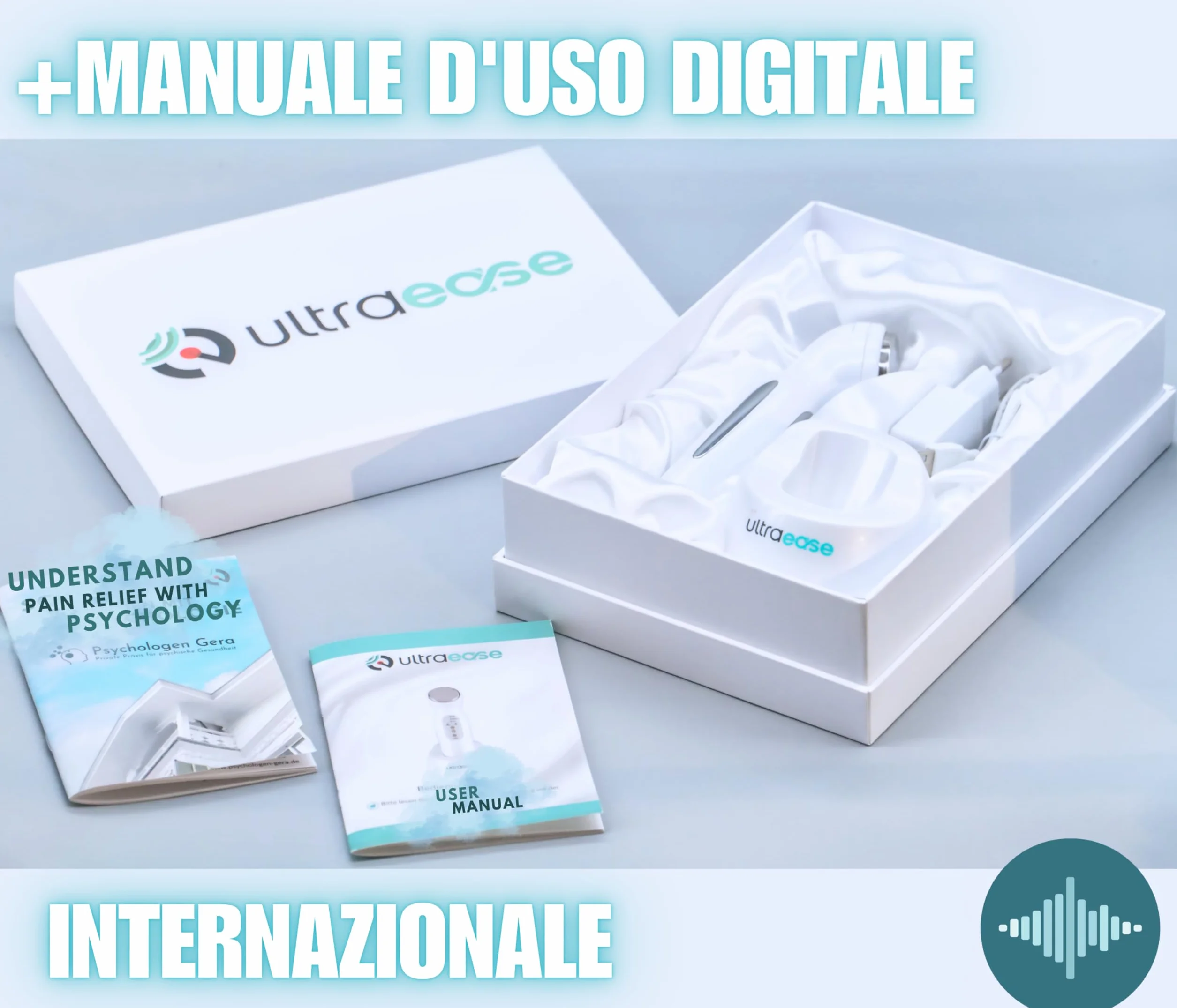 ultrasuoni terapia x dolori | Dispositivo a ultrasuoni wireless per corpo e viso | Terapia a ultrasuonicon | Fisioterapia in casa