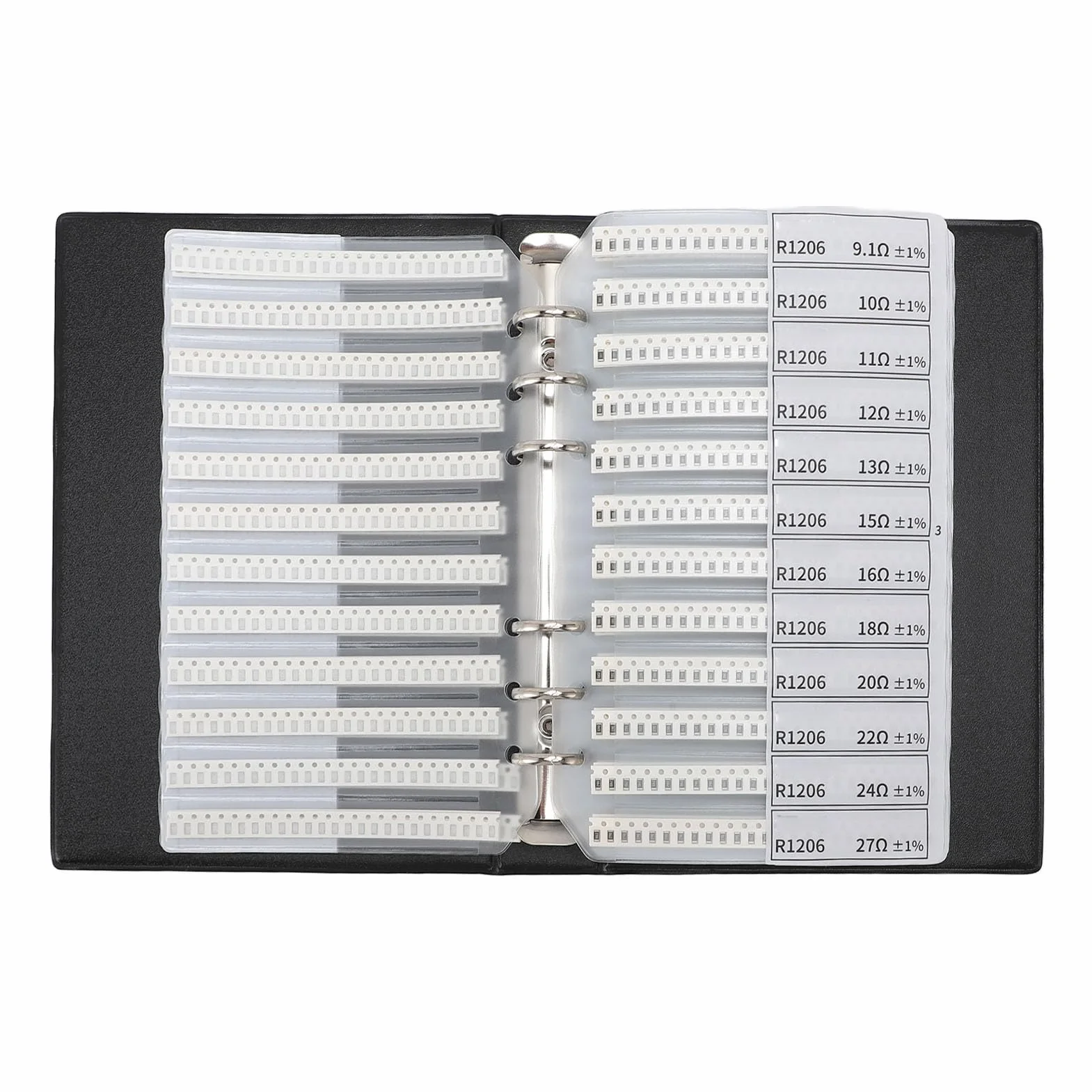 1206 serie SMD Resistore Kit 1% Accuratezza 170 Valori Capacità Esempio di Libro 50 ogni assortimento di componenti elettronici Set per esperimento di laboratorio professionisti
