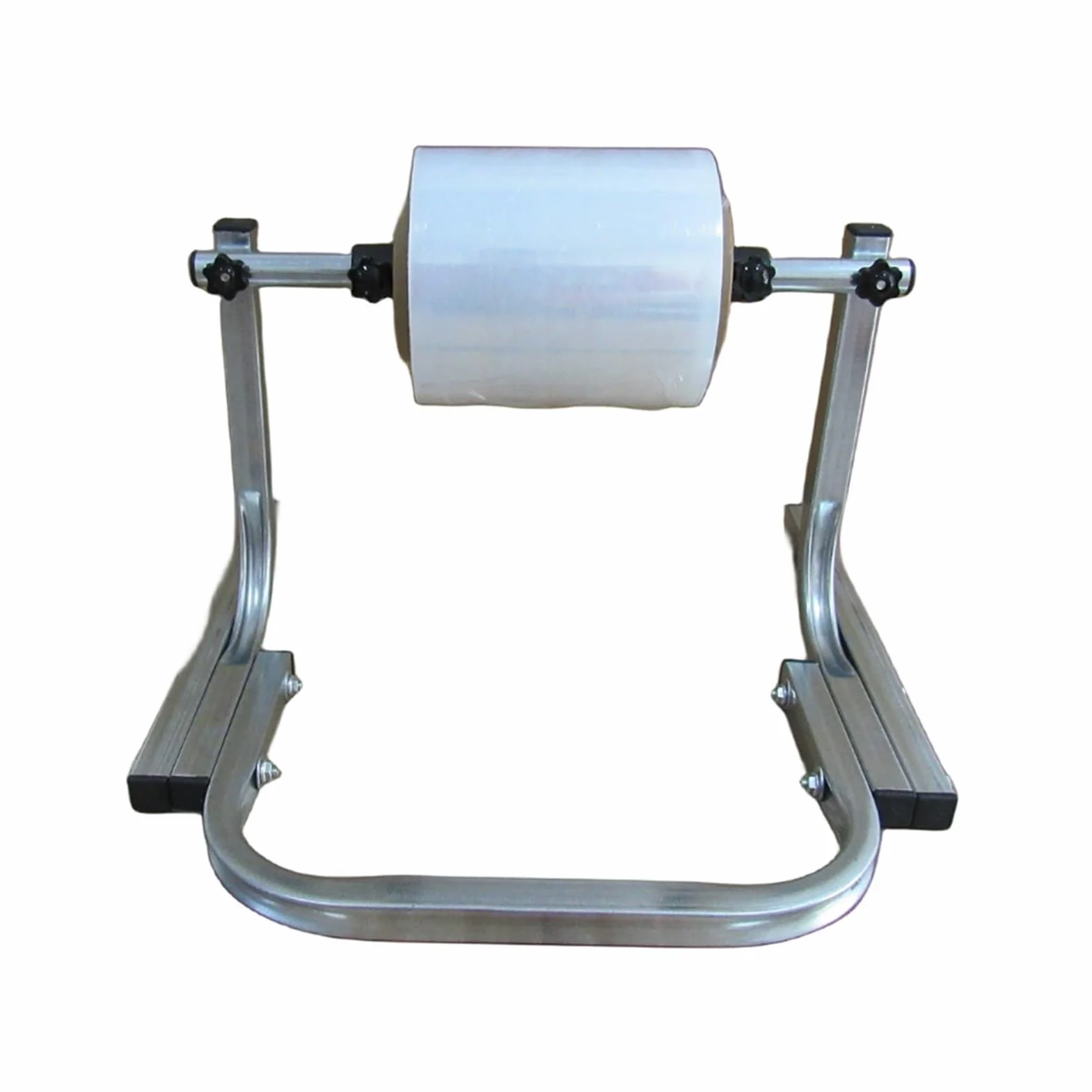 distributore di rotoli di pluriball, Dispenser for rotoli di pluriball, argento, dimensioni multiple, supporto manuale in schiuma for cuscino da tavolo | 25x40x25cm