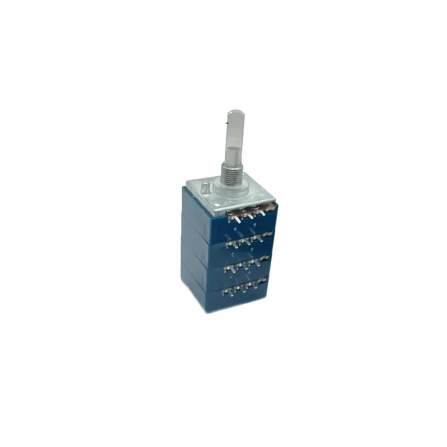 Potenziometro del volume audio a quattro canali bilanciato quadruplo con albero a mezza maniglia X4, tipo RK27, 10KA, 20KA, 50KA, 100KA, 1 pezzo(50K Ohm)
