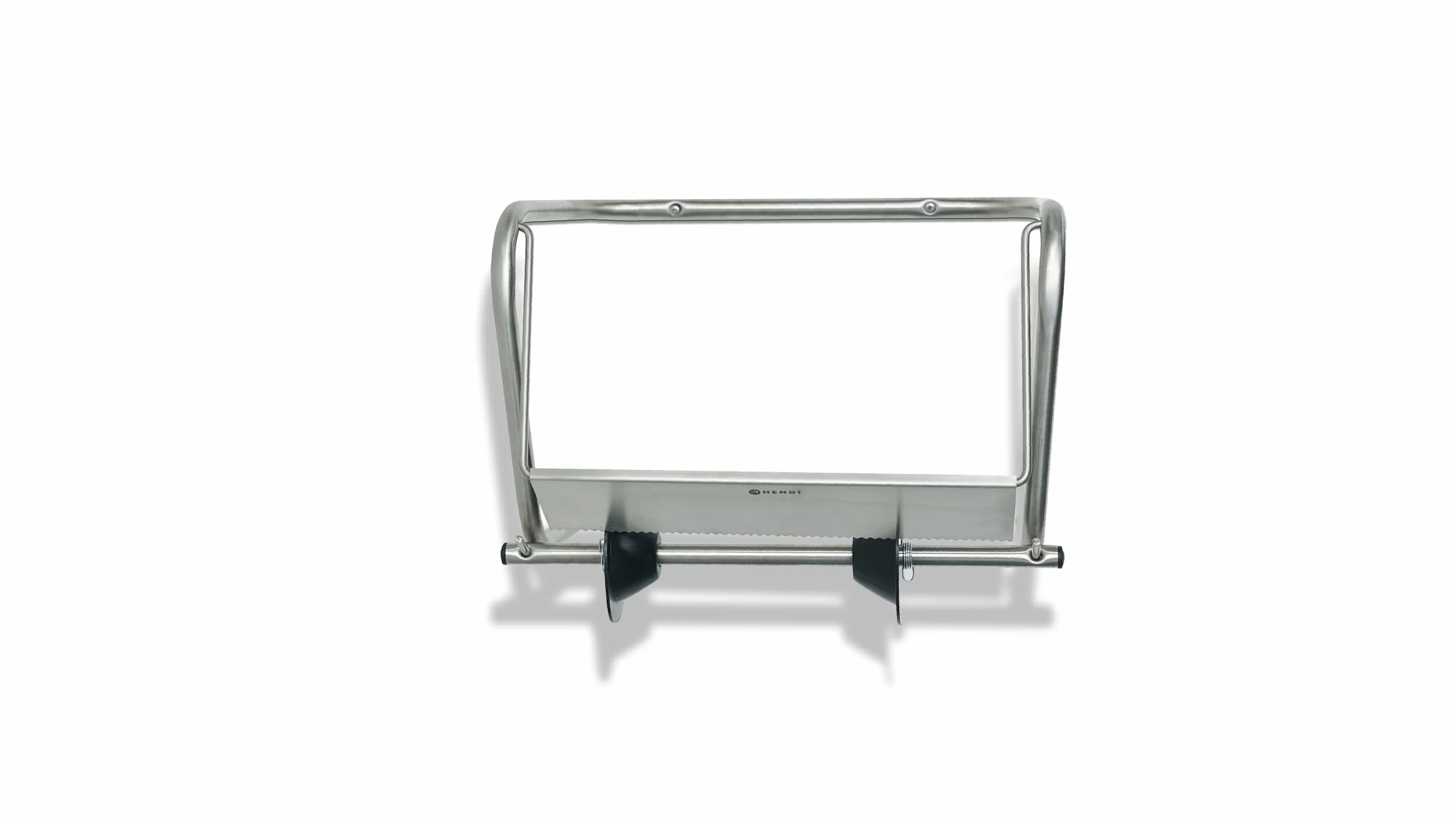 HENDI Dispenser da parete per carta asciugamani, portarotolo in acciaio inox 395x290x260mm