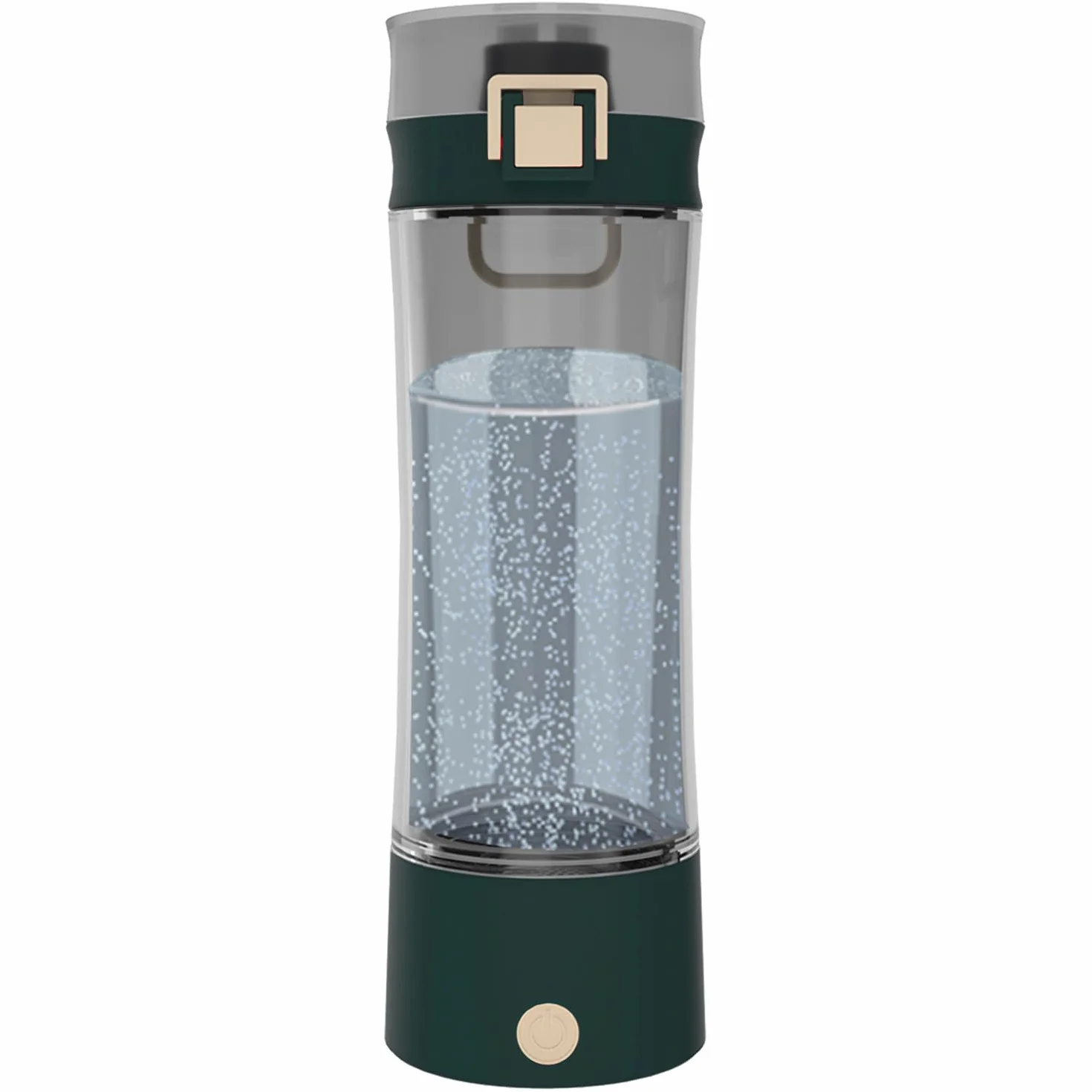 GOSOITidrogeno generatore di acqua ionizzatrice idrogeno alcalina macchina Maker SPE PEM 500ml/17floz nero-verde